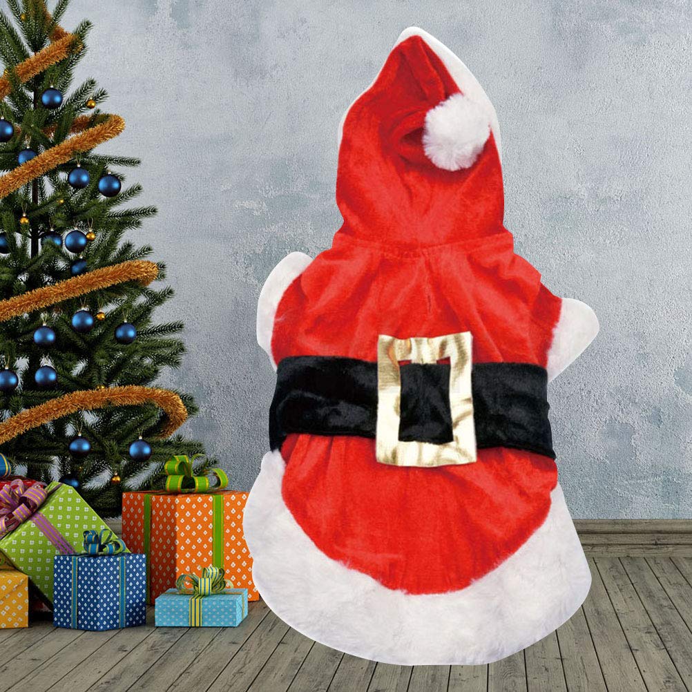 Balacoo Christmas Dog Dress & Vest - Cute Pet Clothes for Small Medium Large Dogs - Perfect for Holiday Photos & Winter Outfits