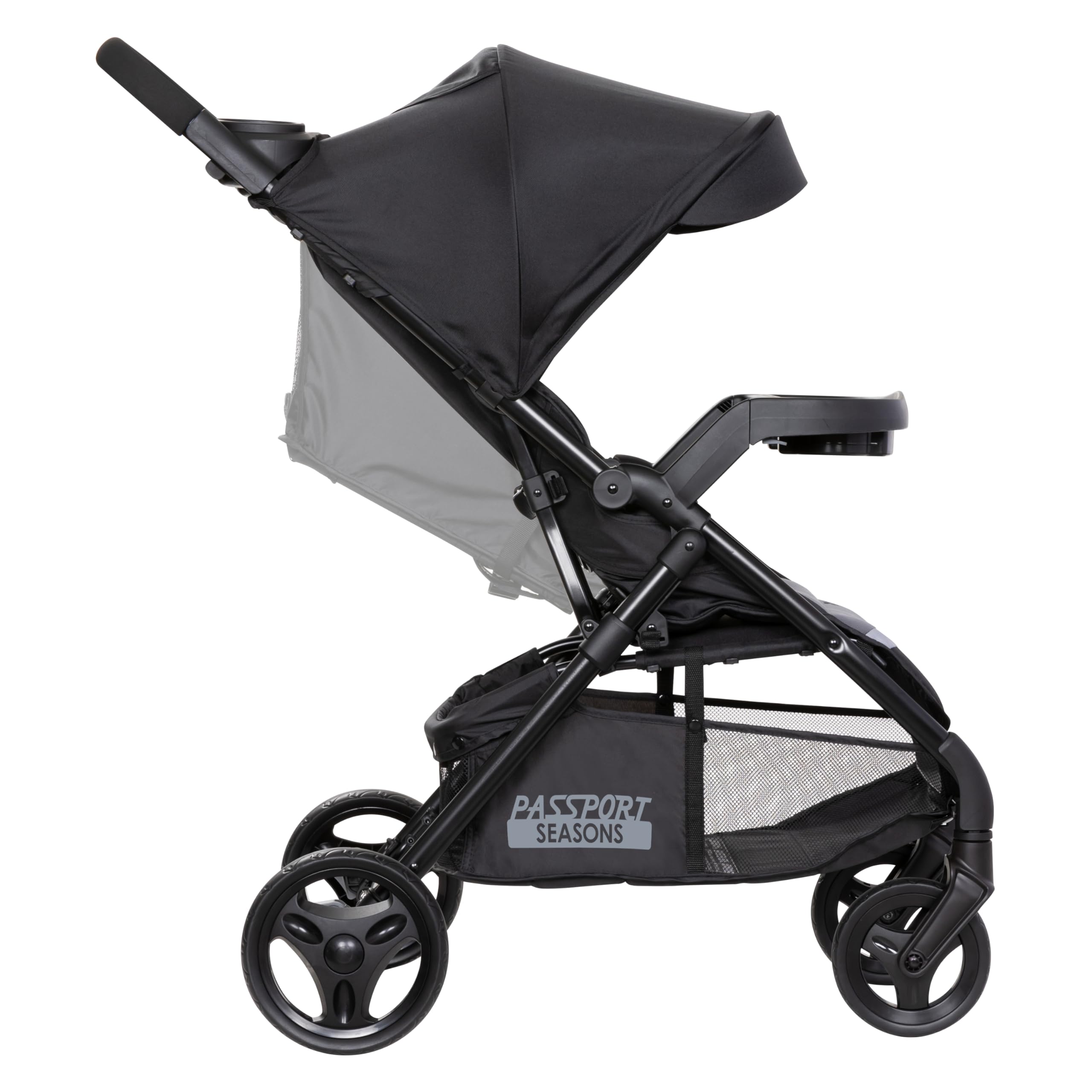 Baby Trend Passport Seasons Travel System with EZ-Lift™ Infant Car Seat - Lightweight Stroller & Safe Car Seat Combo for Newborns | Perfect for Air Travel, Shopping & Daily Outings (Journey Black)