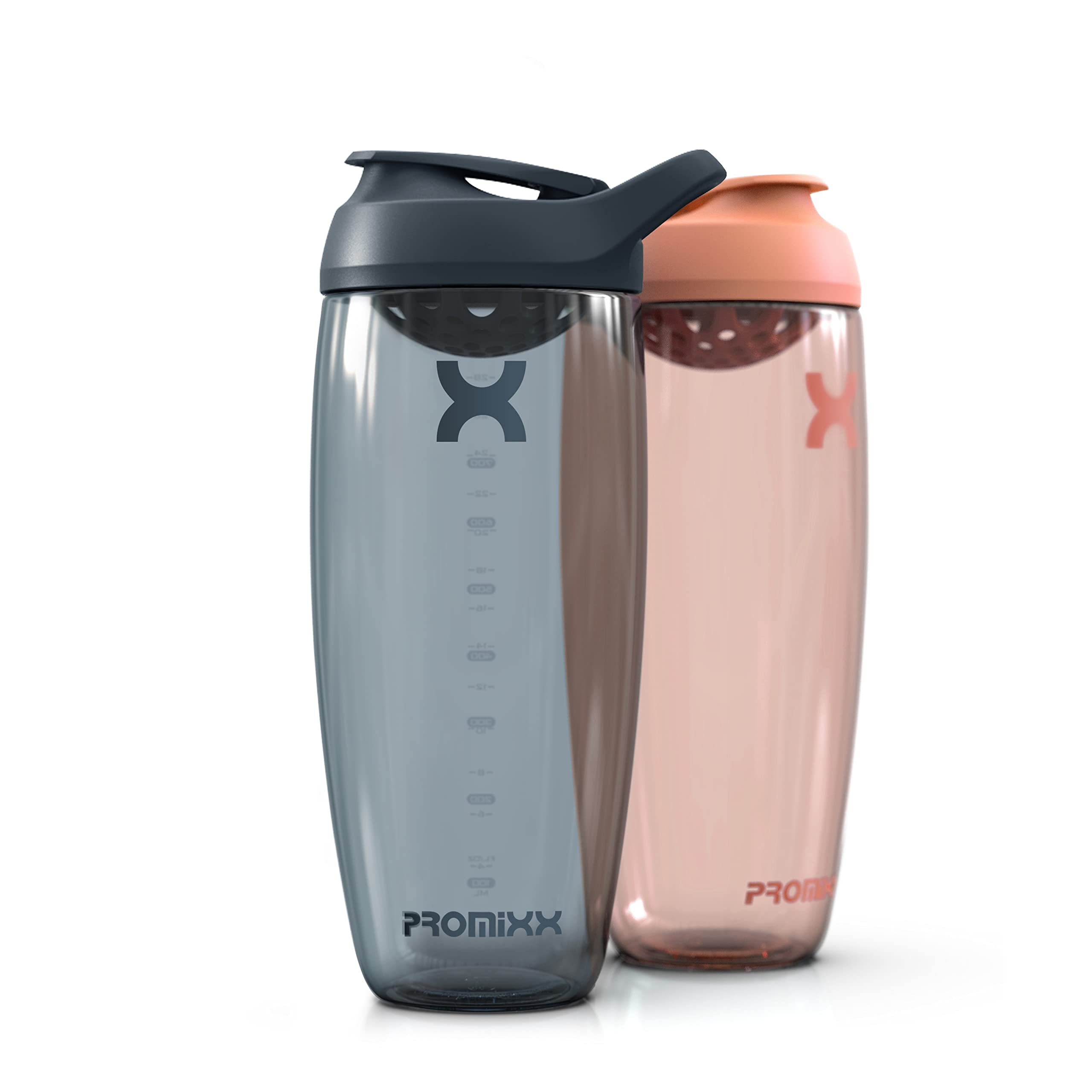 Promixx PURSUIT Protein Shaker Bottle - Premium BPA-Free Sports Mixer Cup for Protein Powder, Pre-Workout & Supplements - Leakproof & Easy to Clean - Ideal for Gym, Fitness & Post-Workout Recovery