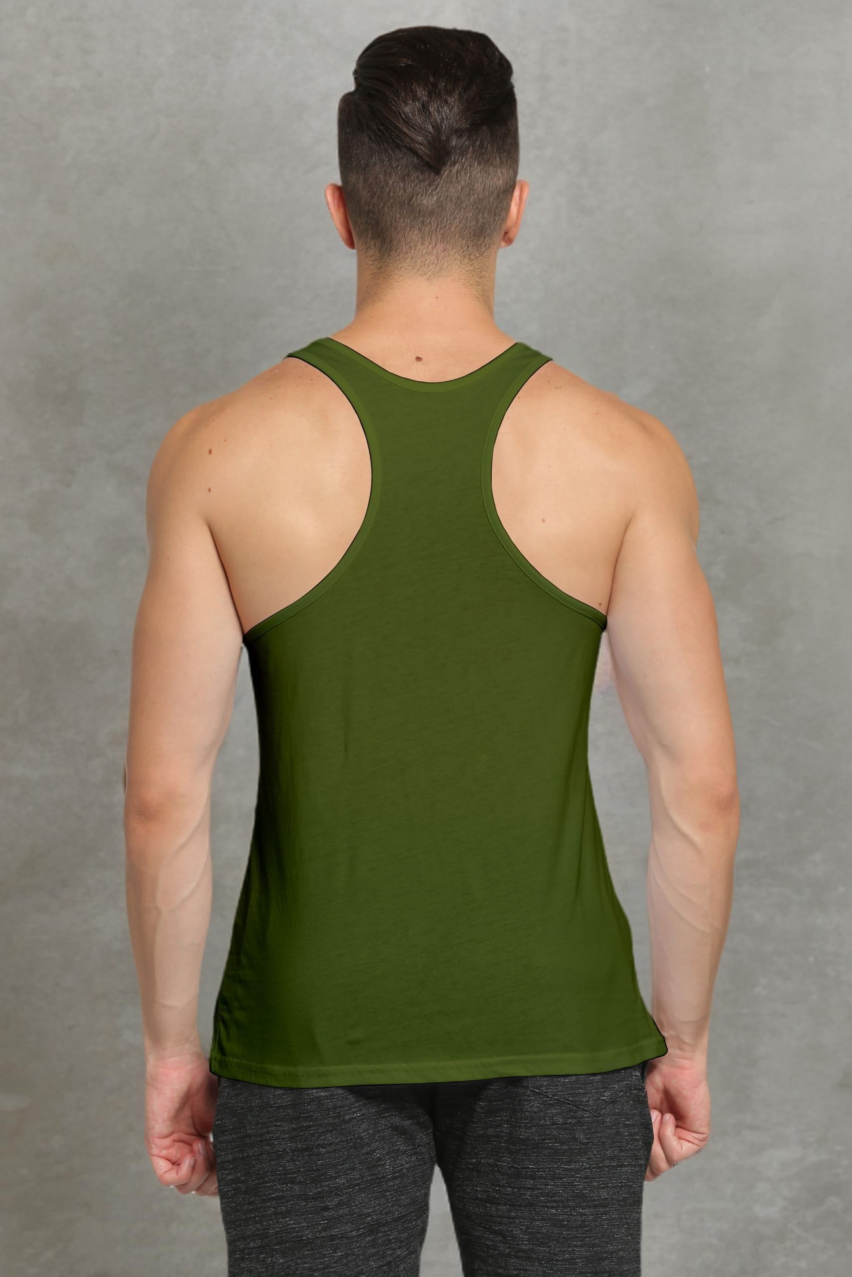 Men's 3 Pack Workout Tank Tops - Gym Muscle Shirt Y-Back Sleeveless T-Shirt for Bodybuilding & Fitness | Comfortable for Training, Running & Summer Wear