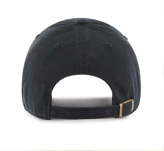 47 Brand Los Angeles Dodgers Cleanup Adjustable Baseball Cap - Black for Men & Women | Perfect for Games, Outdoor Activities & Casual Wear