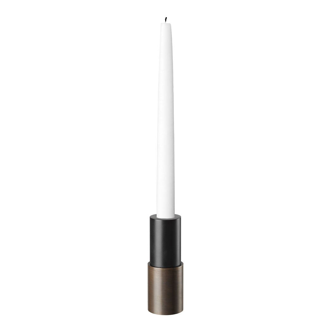 GUBI Space Copenhagen Candlestick - Modern Scandinavian Candle Holder for Dining Table, Wedding & Home Decor