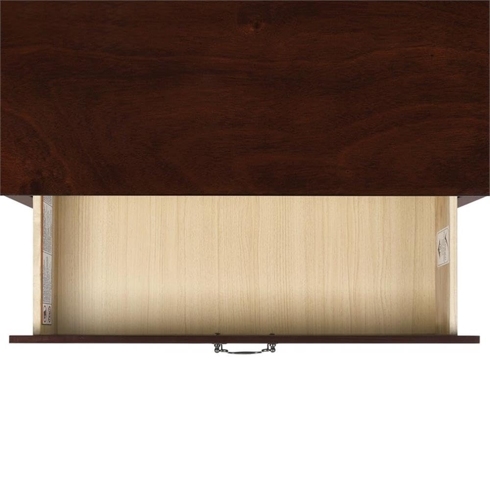 Picket House Furnishings Ellington 2-Drawer Cherry Nightstand - Bedroom Side Table with Storage for Bedside Essentials | Perfect for Master Bedroom, Guest Room & Apartment Decor