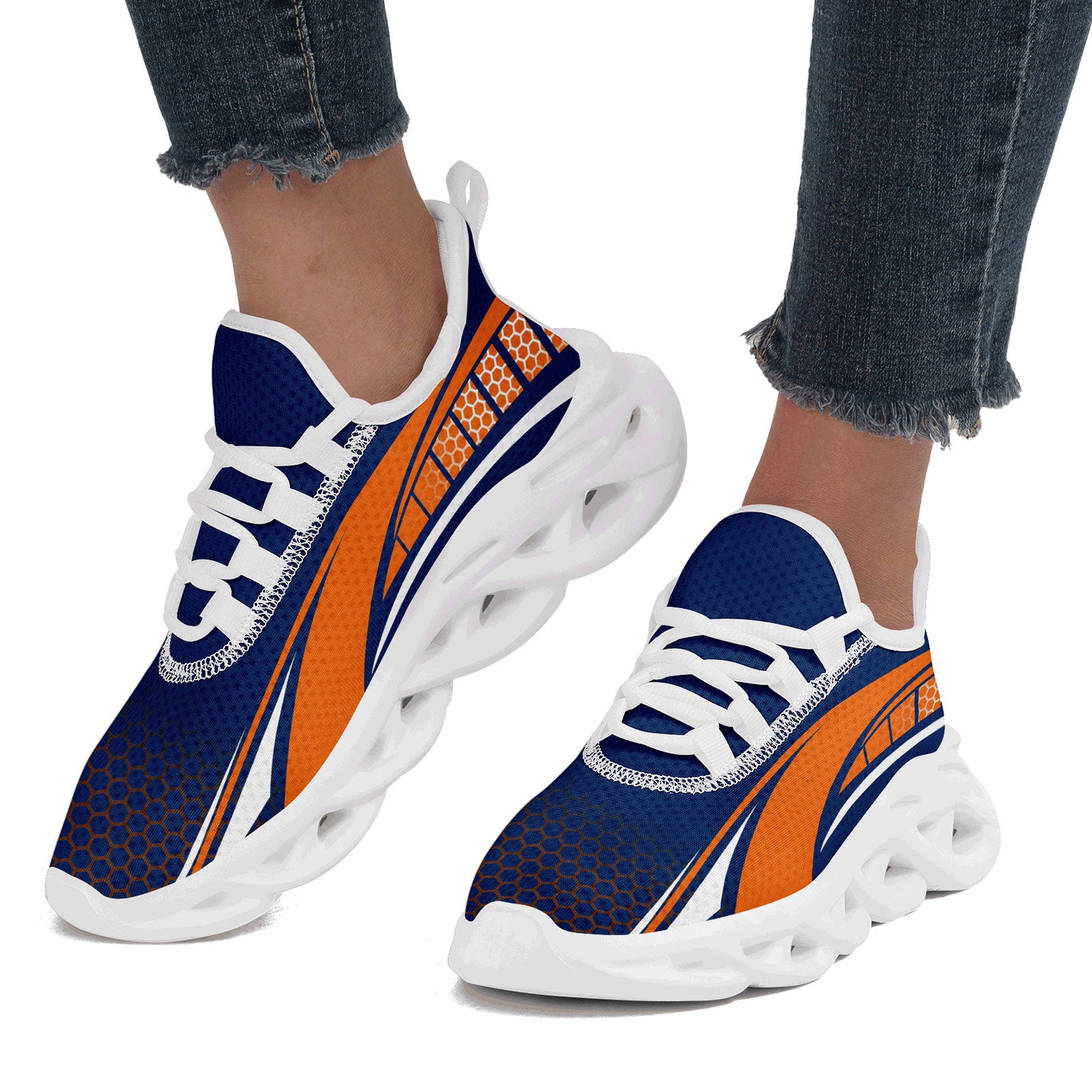Custom Maxsoul Personalized Sneakers - Breathable Running Shoes for Men & Women (Style FN003 E025022, Size 12) - Perfect for Gym Workouts, Jogging & Casual Wear