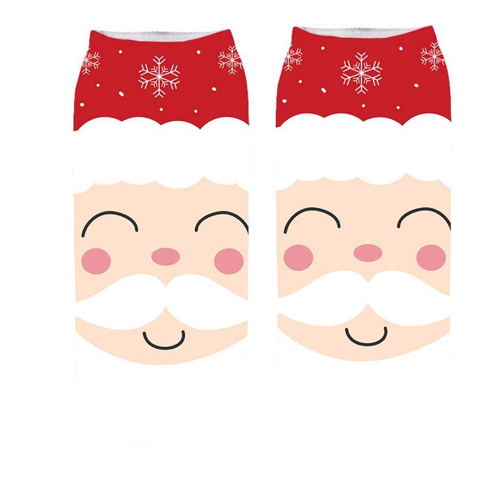 Amber Unisex Christmas Thick Knit Socks - Soft Cozy Cotton Sleeping Socks for Women & Girls - Perfect Xmas Gift for Indoor Use, Winter Warmth & Holiday Comfort