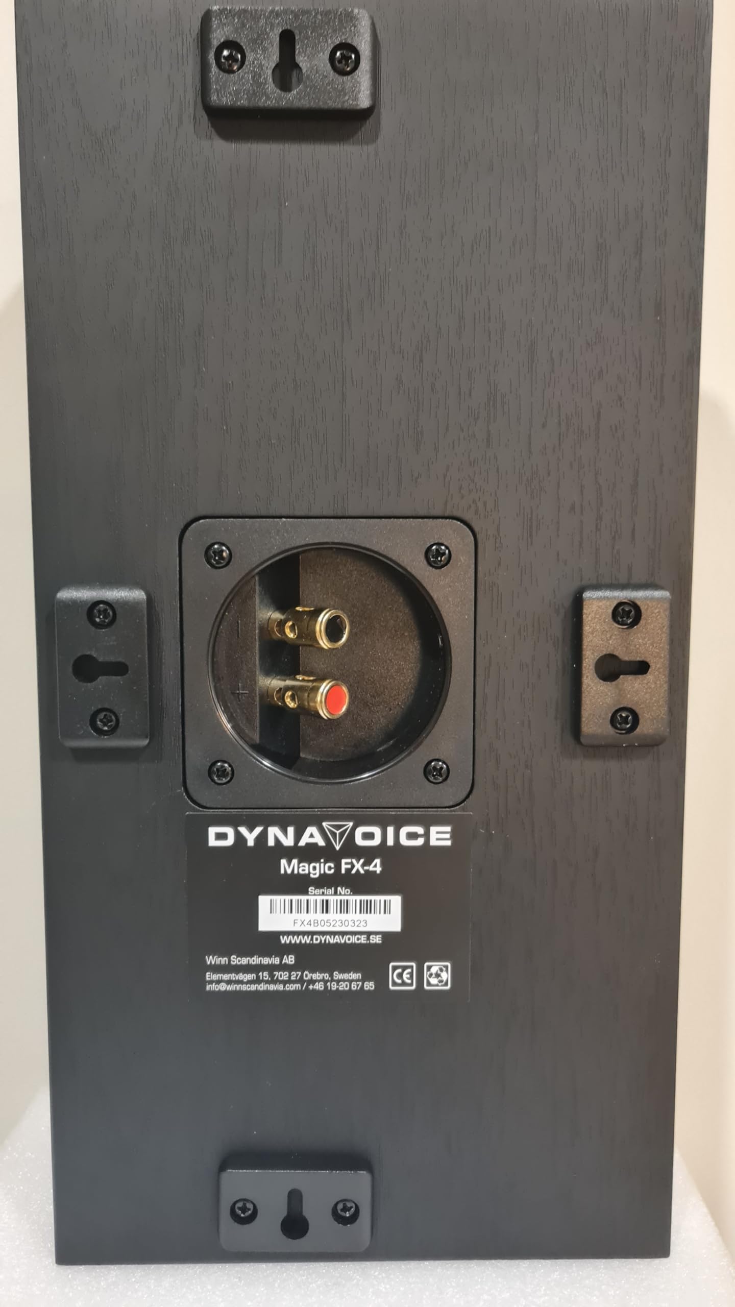 Dynavoice Magic FX-4 Black Bookshelf Speakers - Wall & Ceiling Mountable Dolby Atmos Surround Sound System for Home Theater & Gaming Setup