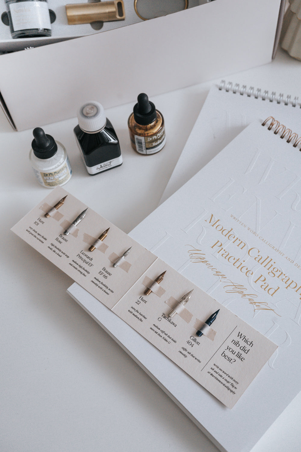 Premium Calligraphy Starter Kit for Beginners - Complete Set with Pens, Ink & Practice Sheets | Perfect for Hand Lettering, Wedding Invitations & DIY Art Projects