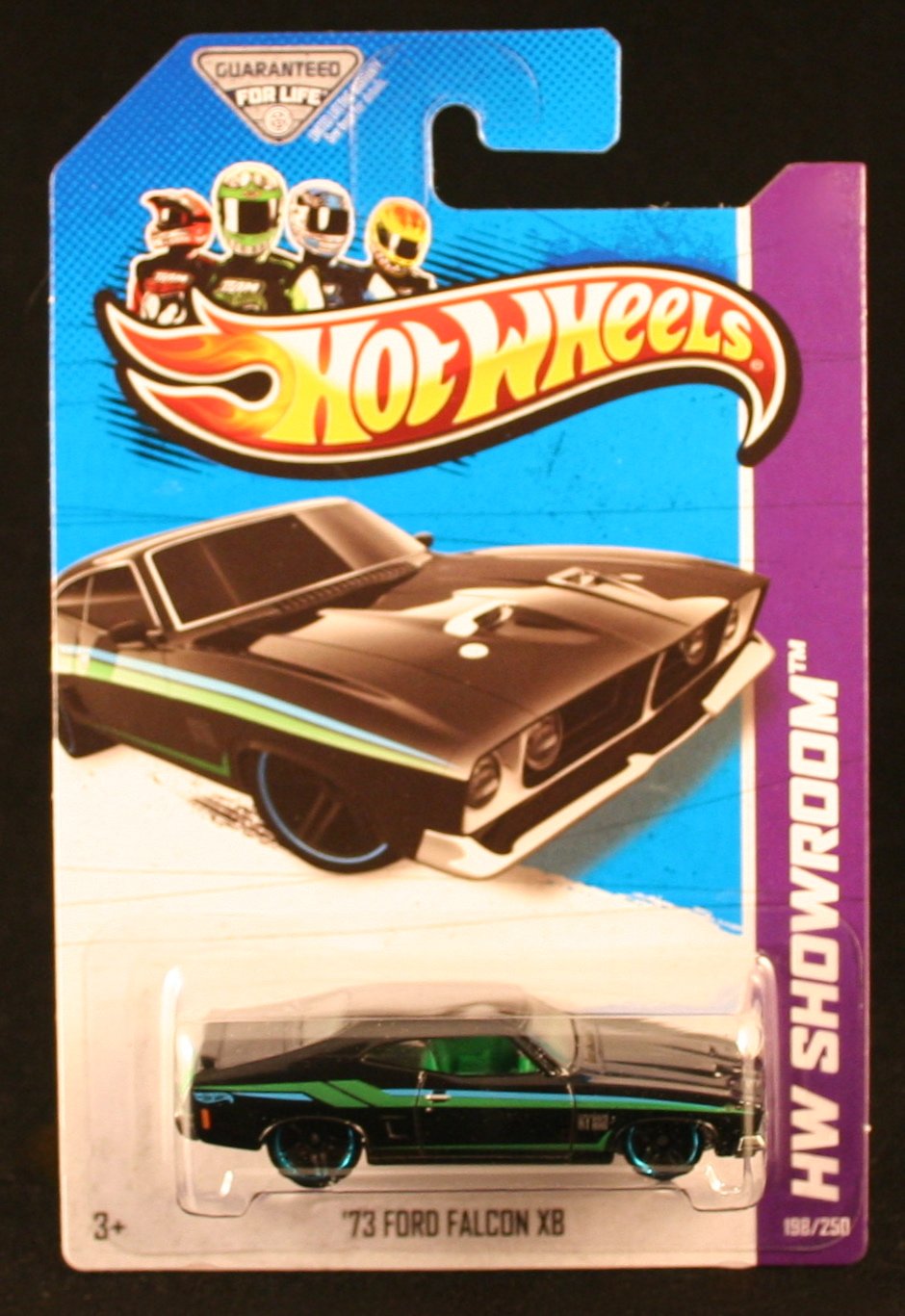 Hot Wheels HW Showroom '73 Ford Falcon XB Black #198/250 - Limited Edition Diecast Car for Collectors & Display - Perfect for Car Enthusiasts, Gift Ideas & Showroom Decor