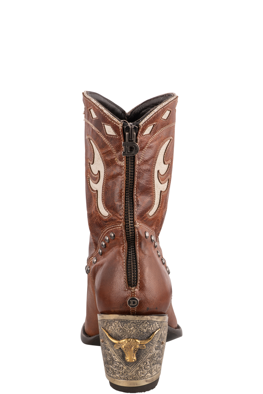 Old Gringo Double D Ranch Cattleman Boots - Brown Leather Cowboy Boots for Men & Women | Perfect for Western Rides, Country Music Festivals & Casual Wear