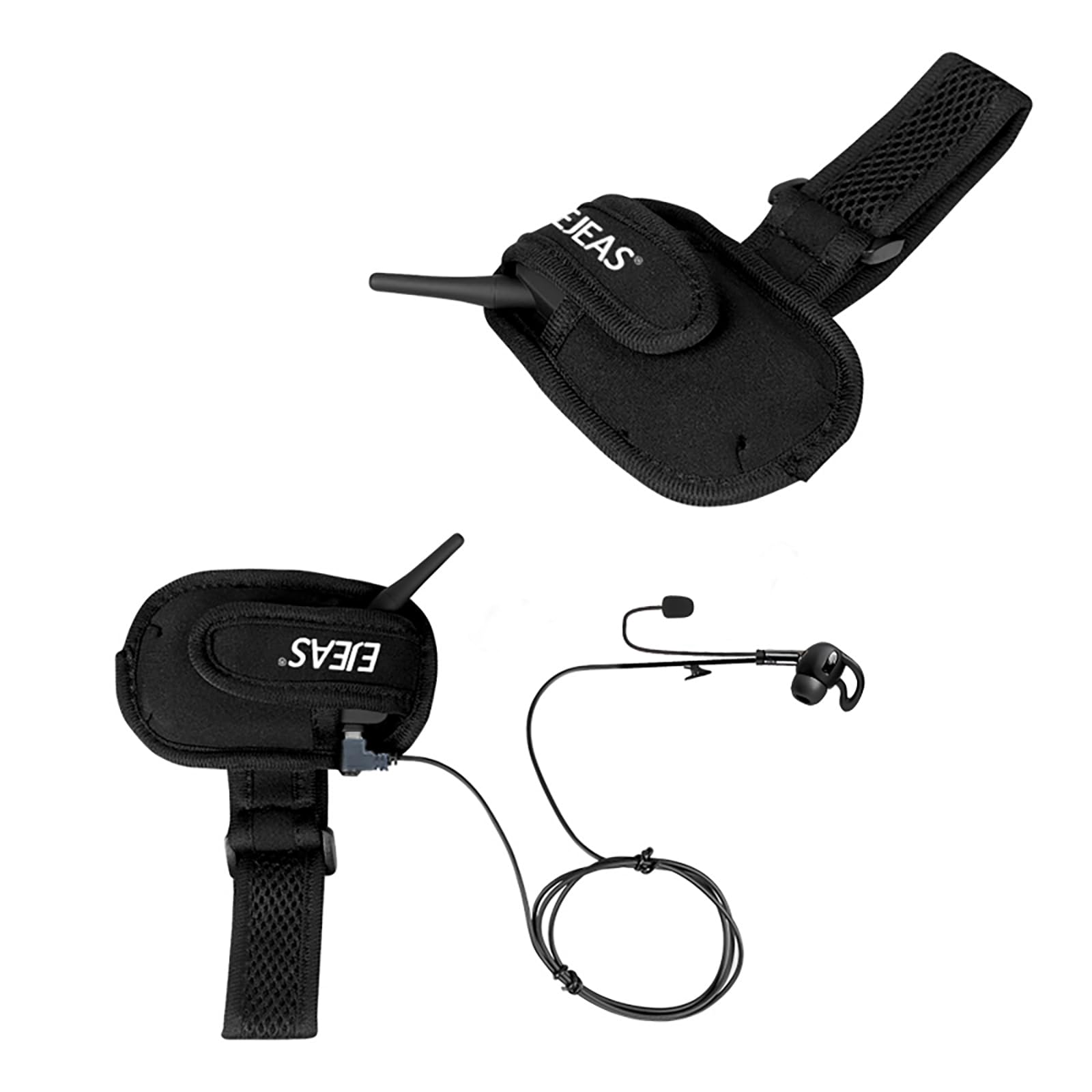 EJEAS Vnetphone V6C Wireless Bluetooth Intercom - 1200M Range, Full Duplex, 850mAh Battery for Football Referees, Motorcycle, Snowmobile & Motorbike Communication - Includes Referee Headset (1PC) - Perfect for Sports Officiating, Group Rides & Outdoor Adventures