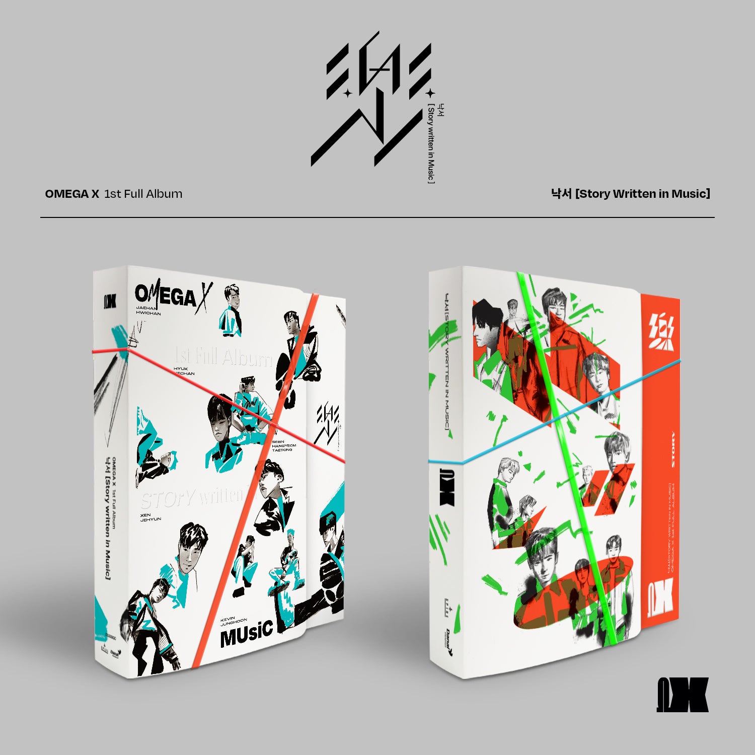 OMEGA X 1ST FULL ALBUM 'STORY WRITTEN IN MUSIC' - K-Pop CD for Fans, Collectors & Music Lovers | Perfect for Gifts, Parties & K-Pop Collections