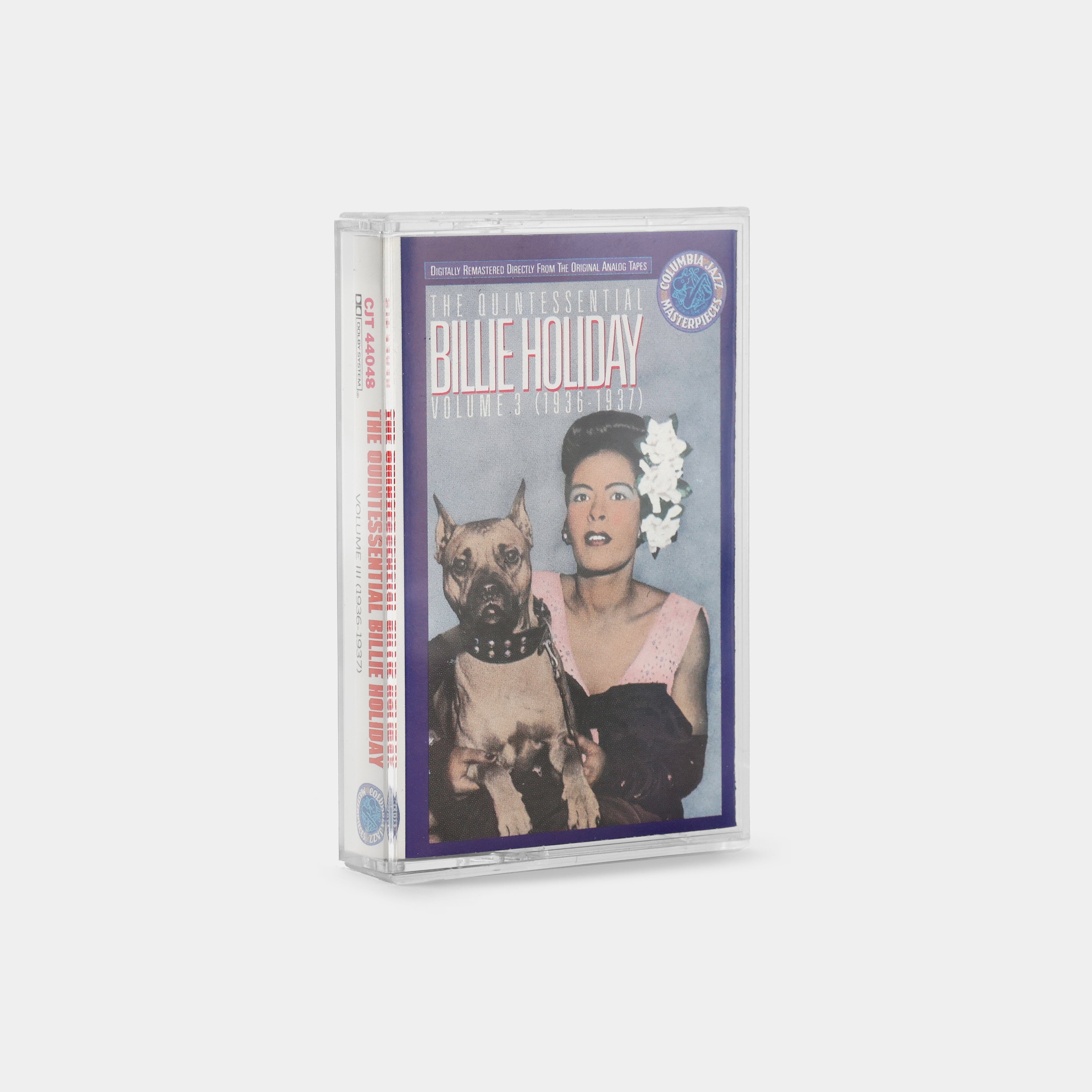 Billie Holiday - The Quintessential Billie Holiday Vol. 3 Cassette Tape | Vintage Jazz Music Collection | Perfect for Music Lovers & Cassette Collectors