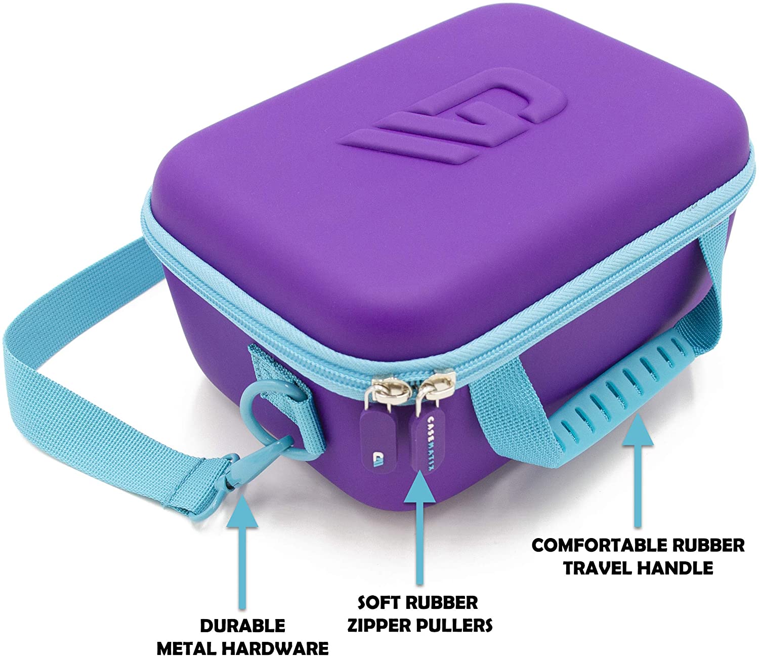 Premium Essential Oil Travel Case - Hard Shell Storage Bag with Custom Foam for 20 Bottles (5ml/10ml/15ml) - Perfect for Aromatherapy, Massage & On-the-Go Use