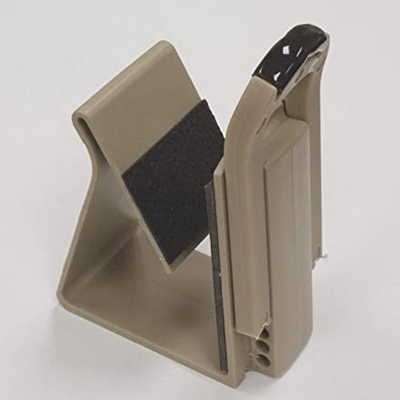 Safety Release™ Flip Down Door Stop - Heavy Duty Door Holder for Home, Office & Commercial Use - Prevents Slamming & Protects Walls - Easy Install No Tools Needed