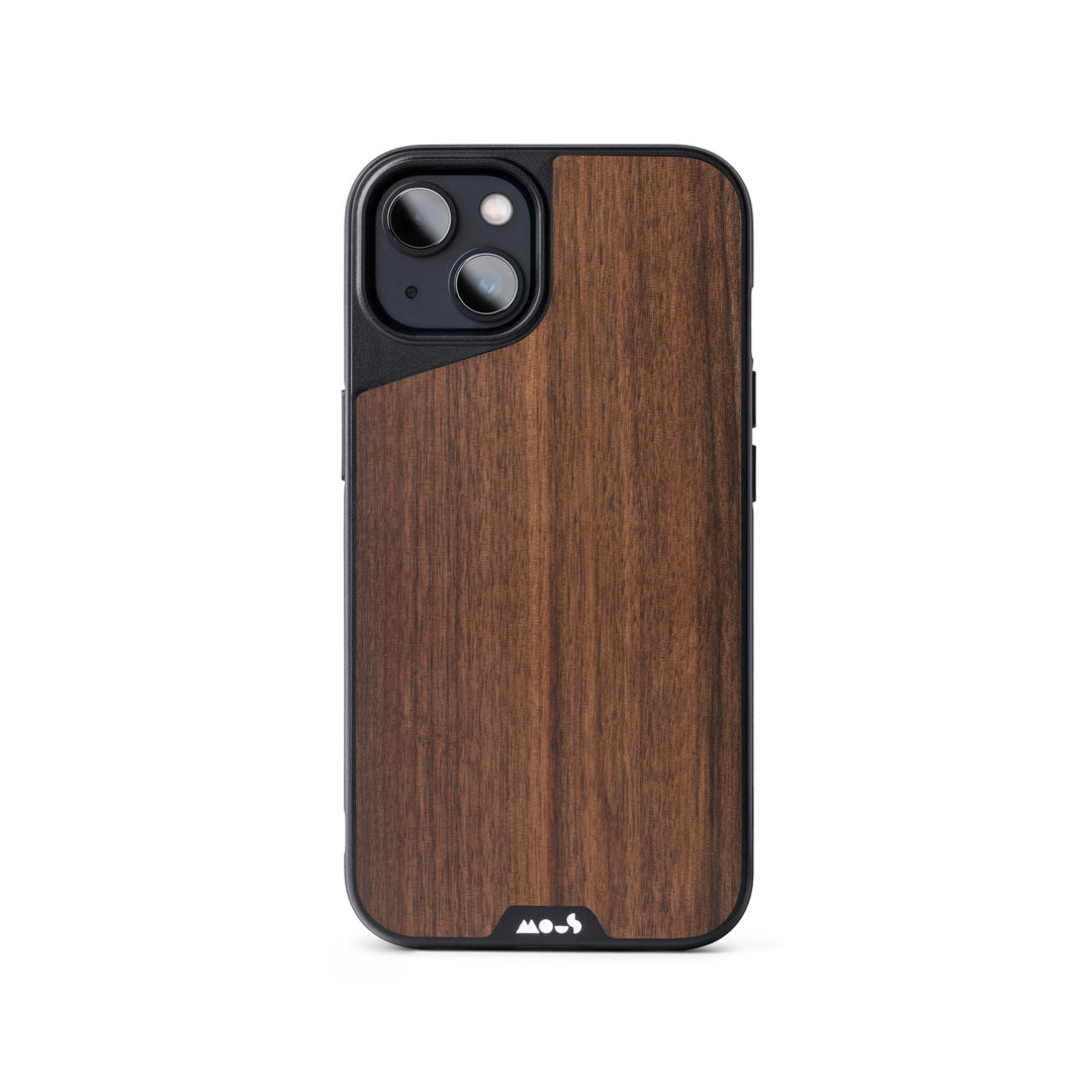 MagSafe® Compatible Walnut Phone Case for iPhone 14/13/12 Pro Max - Premium Wooden Protective Cover with Strong Magnetic Grip - Perfect for Work, Travel & Everyday Use