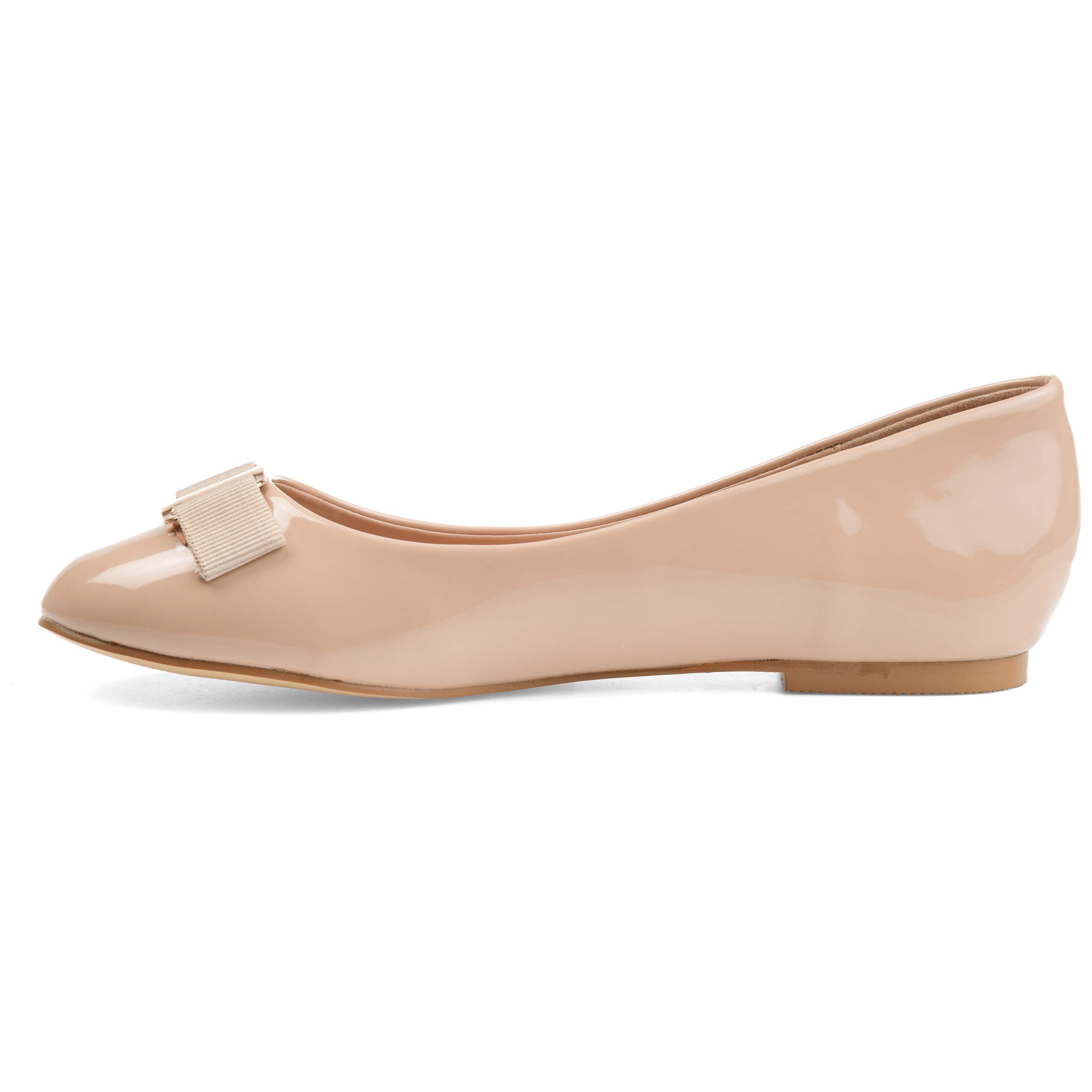 Journee Women's Kim Dress Flats - Comfortable Ballet Shoes for Work & Casual Wear | Perfect for Office, Travel & Everyday Outfits