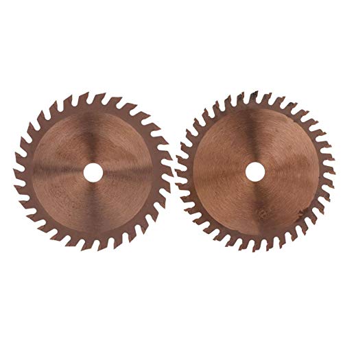Bronze Cemented Carbide Metal & Plastic Cutting Disc - 36T Teeth for Woodworking & Power Tools | Durable & High-Performance for DIY Projects, Home Renovation & Professional Use