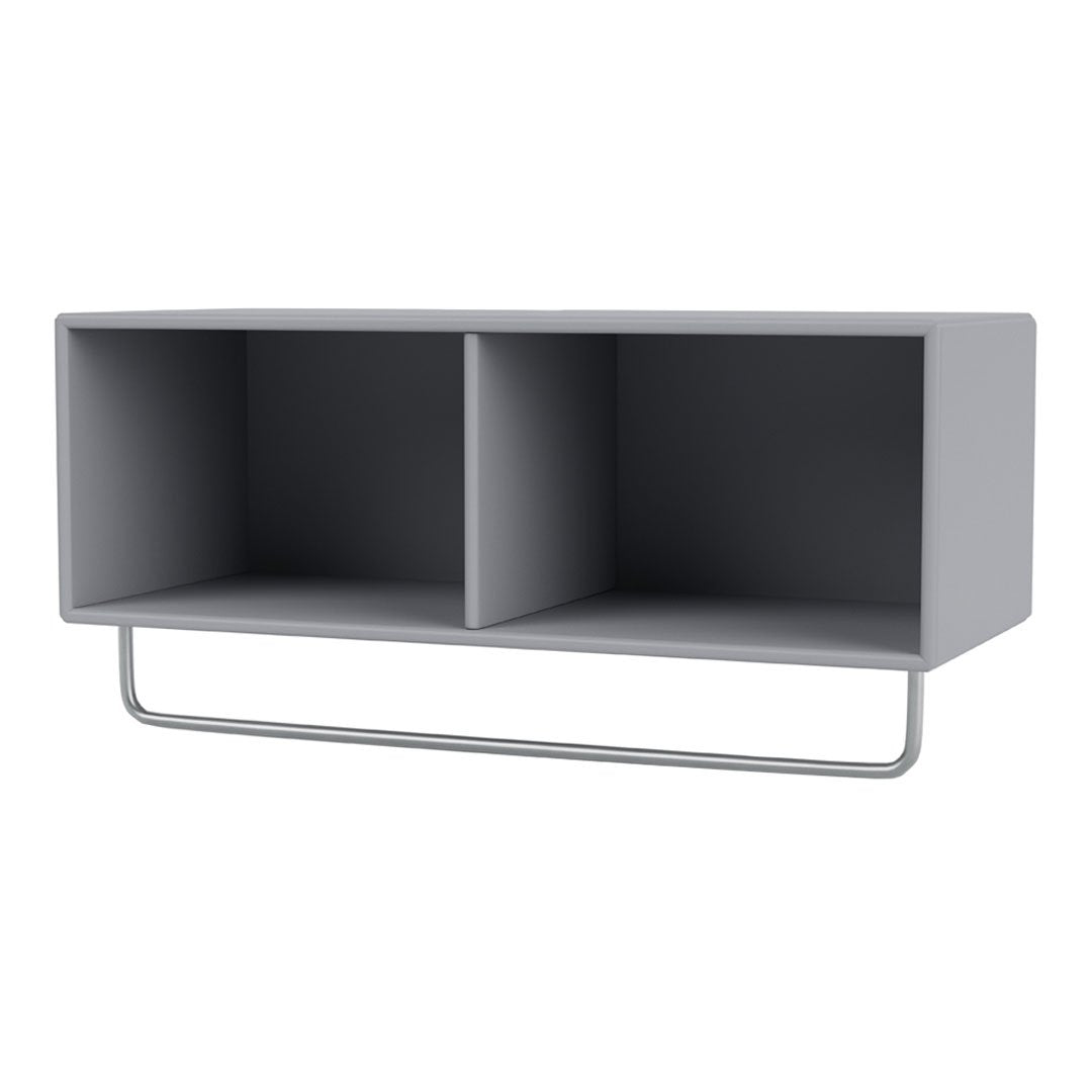 Wall Mounted Coat Shelf with Clothes Rack - Space Saving Entryway Organizer for Coats, Hats & Accessories | Perfect for Hallway, Mudroom & Closet Organization