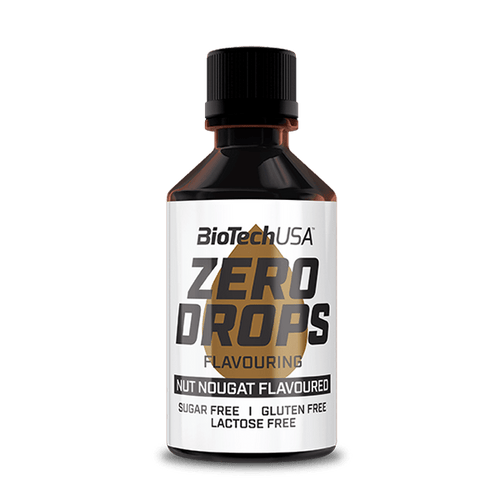 BioTech USA Zero Drops 50ml - Sugar-Free Flavor Enhancer for Coffee, Tea & Baking | Zero Calorie Sweetener Drops for Keto & Diabetic Diet | Perfect for Home, Office & Gym Use