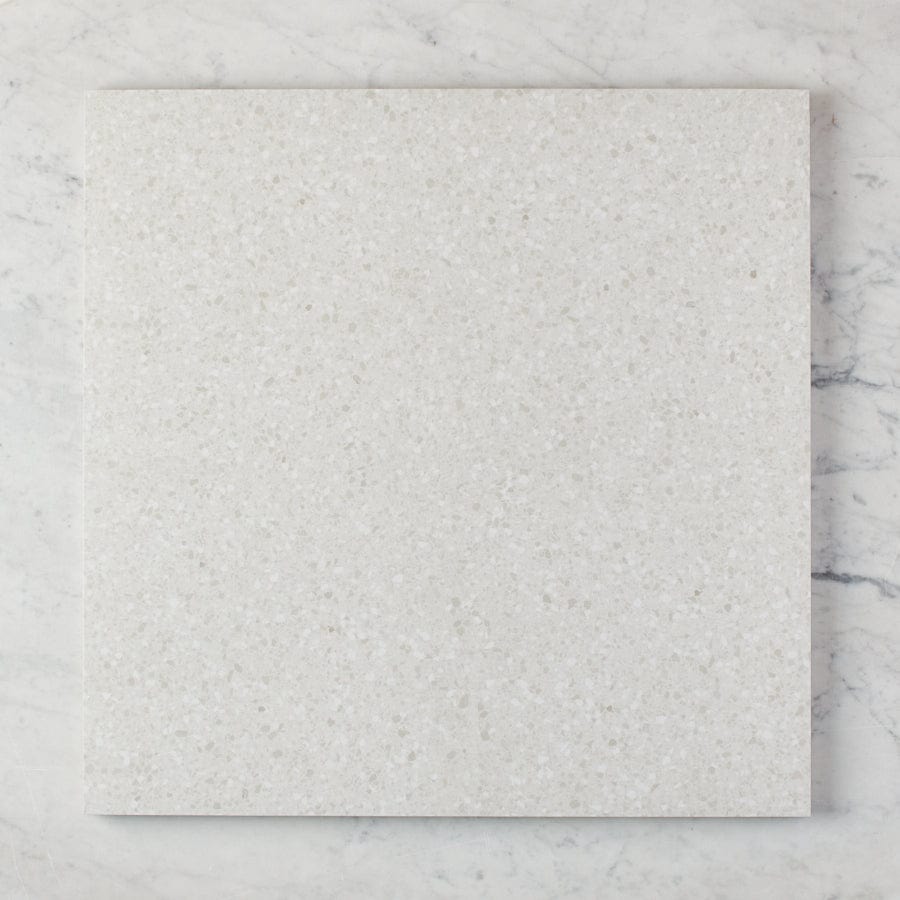 Redfern External Terrazzo Look White Tiles - Durable Waterproof Wall & Floor Tiles for Bathroom, Kitchen, and Outdoor Spaces