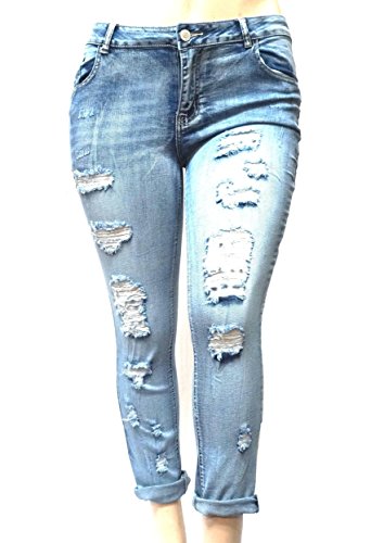 Jack David Distressed Blue
