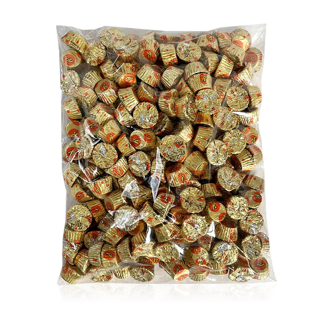 Hershey's Reese's Peanut Butter Cups Mini Size - 4.17lb Bulk Bag - Perfect for Halloween Candy, Party Favors & Office Snacks