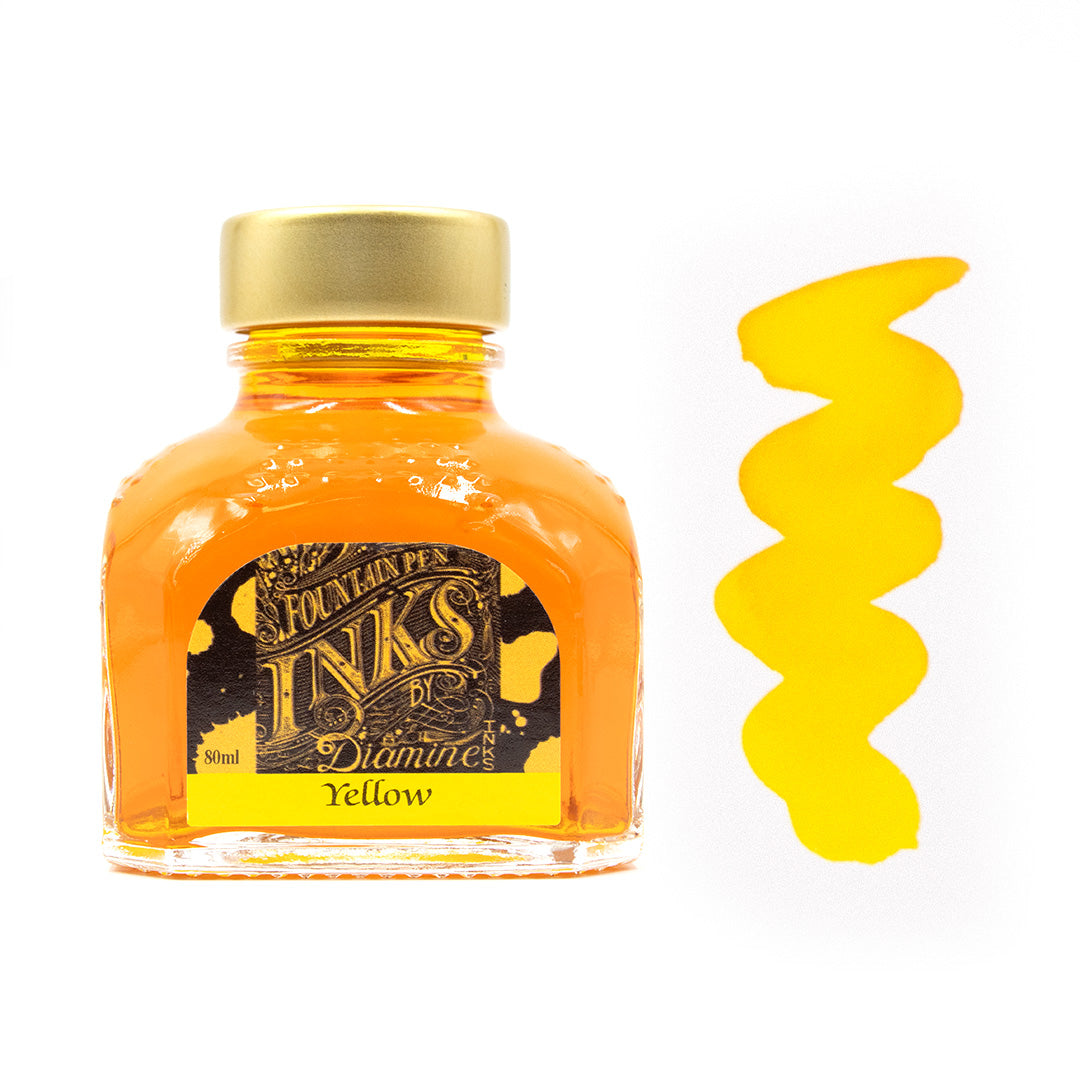 Diamine Fountain Pen Ink 80ml Bottle - Premium Writing Ink for Calligraphy, Journaling & Lettering - Vibrant Colors & Smooth Flow - Perfect for Fountain Pens, Dip Pens & Art Projects
