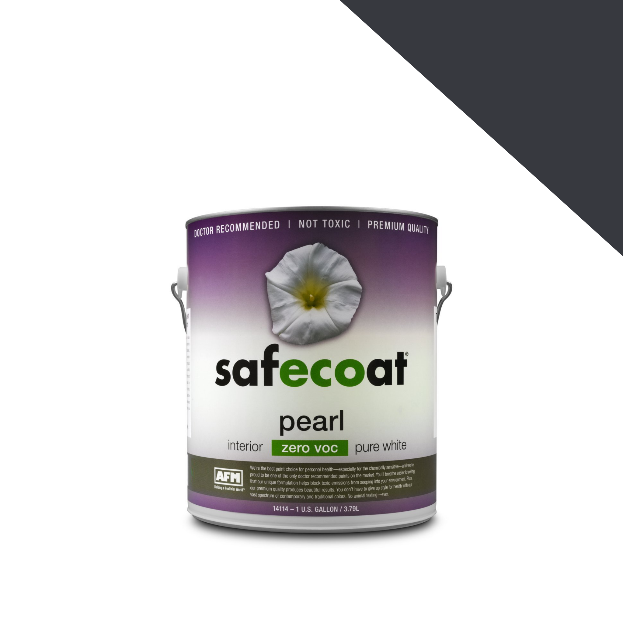 AFM Safecoat Pearl Interior Paint - Premium Fashion Colors for Walls & Ceilings | Eco-Friendly, Low VOC, Durable Finish for Living Rooms, Bedrooms & Offices