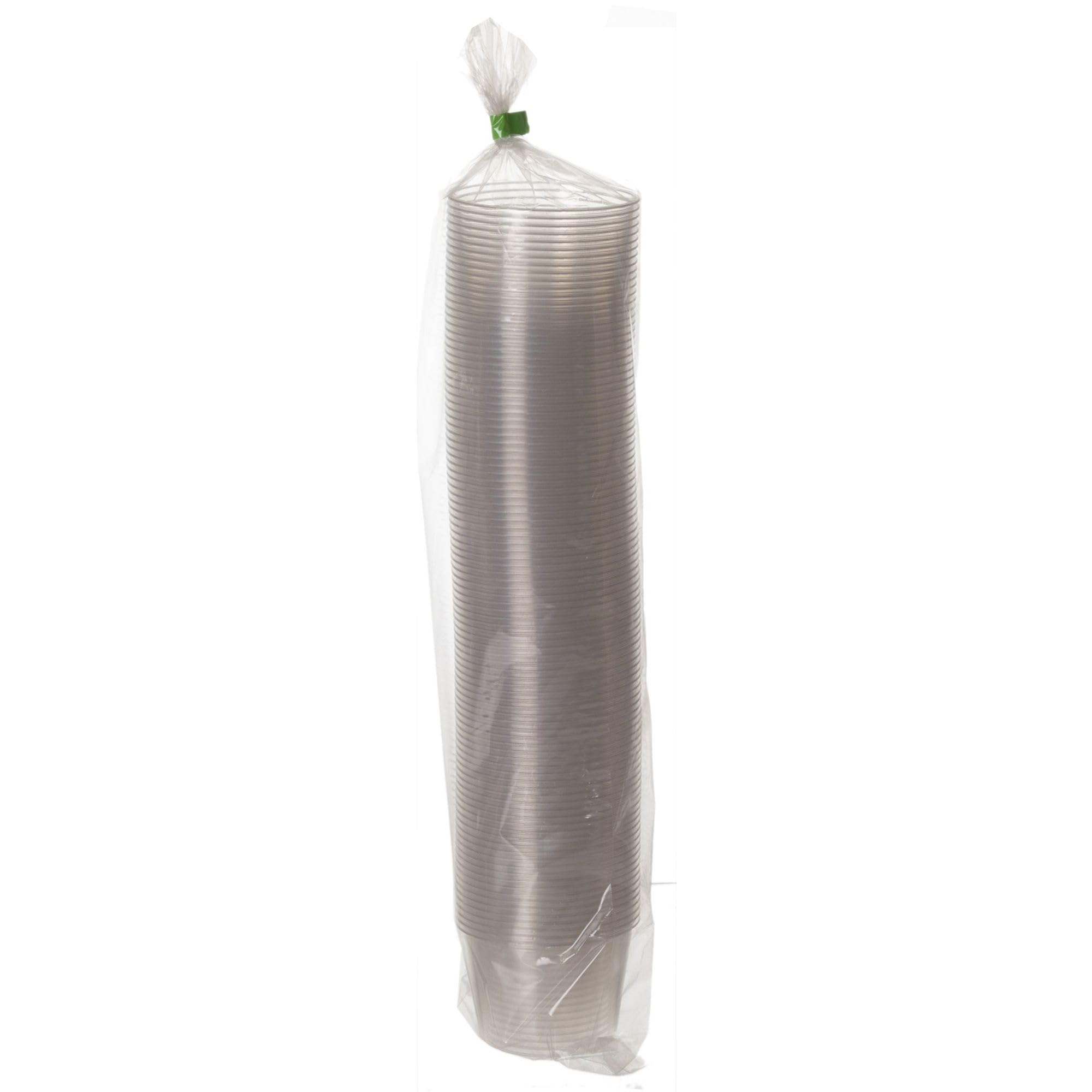 ECO-Friendly Compostable 4oz PLA Plastic Portion Cups - 2000 Count Case | Round Disposable Cold Food Containers | Plant-Based & Biodegradable | Perfect for Catering, Parties, and Takeout | Lids Sold Separately