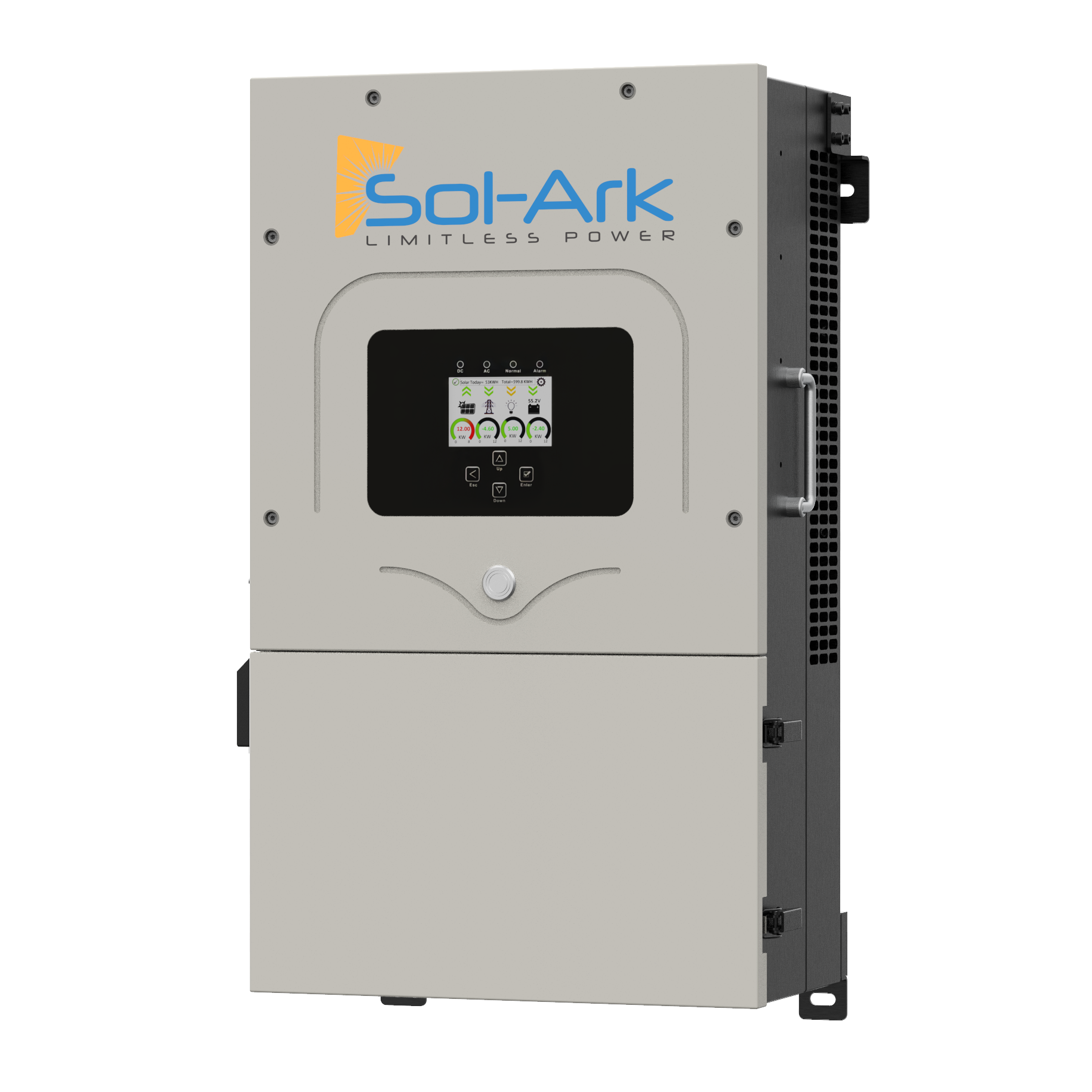 Sol Ark 5K 2P Hybrid Solar Inverter - 5000W 120V/240V for Home Energy Storage & Off-Grid Power - Perfect for Solar Panel Systems, Emergency Backup, and RV Use