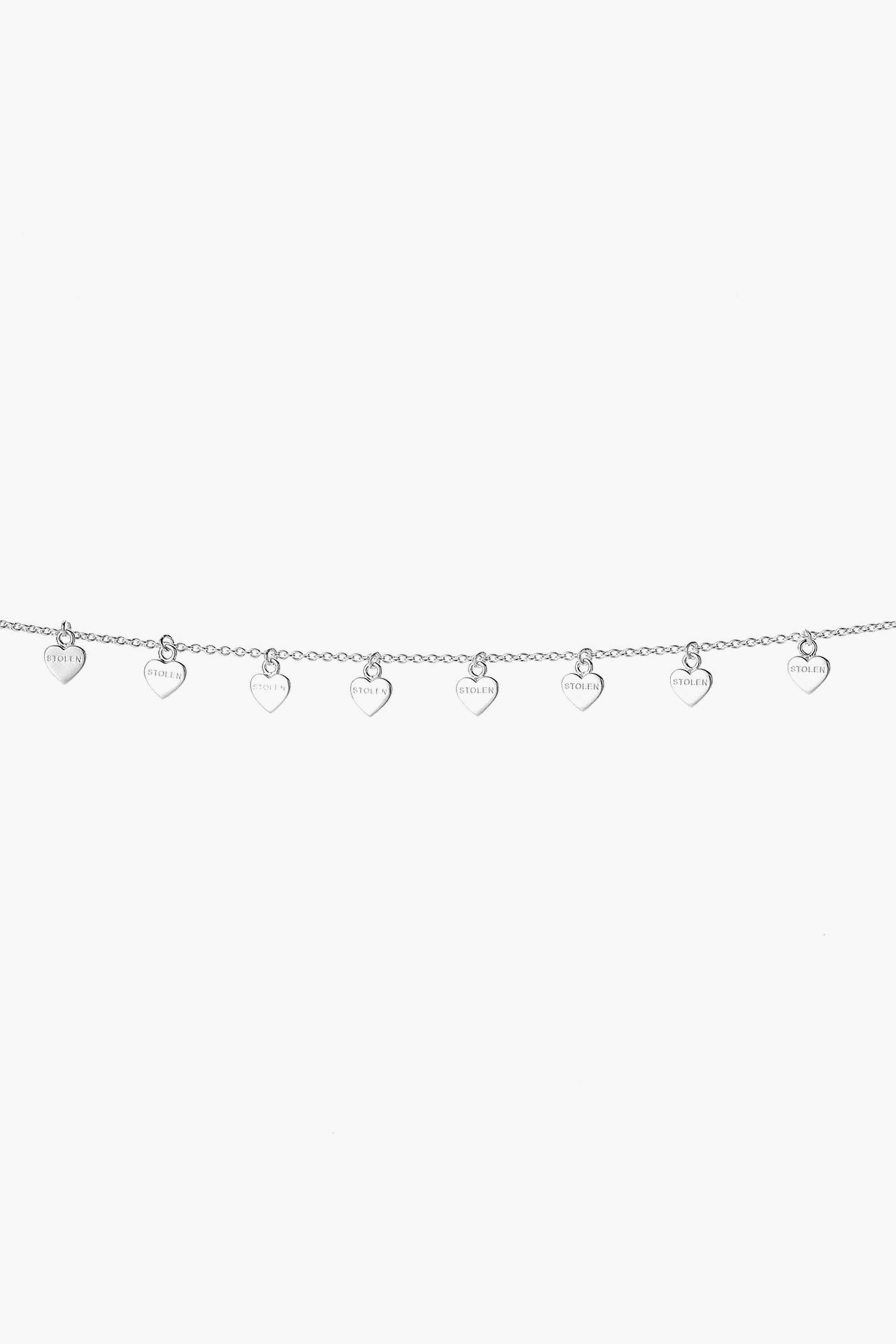 Stolen Heart Bracelet Sterling Silver - Elegant Jewelry Gift for Women, Perfect for Valentine's Day & Anniversaries