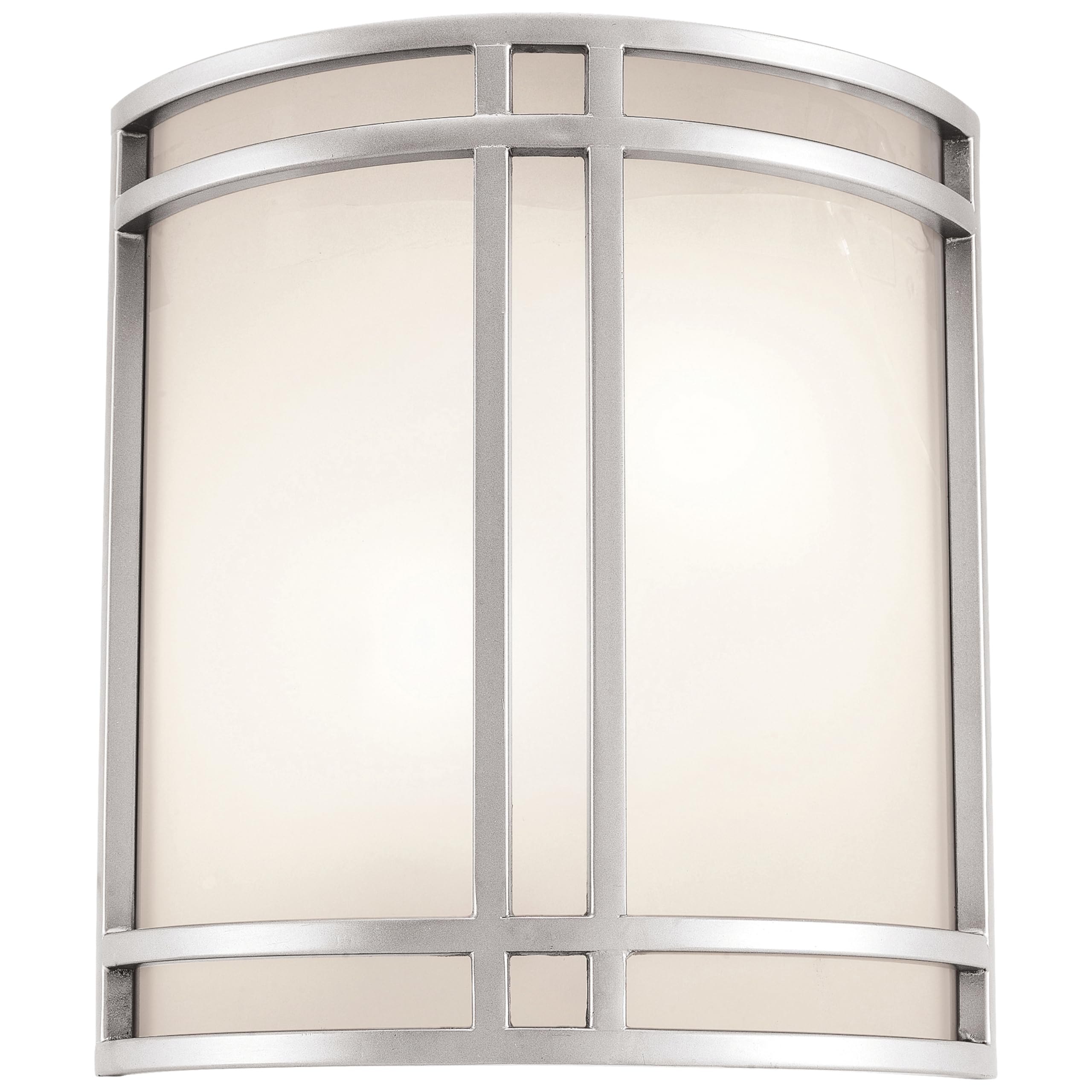 Access Lighting 20420LED-SAT/OPL Artemis LED Wall Sconce Light Fixture - Satin Finish, Opal Glass Shade - Perfect for Bedroom, Hallway & Living Room Lighting