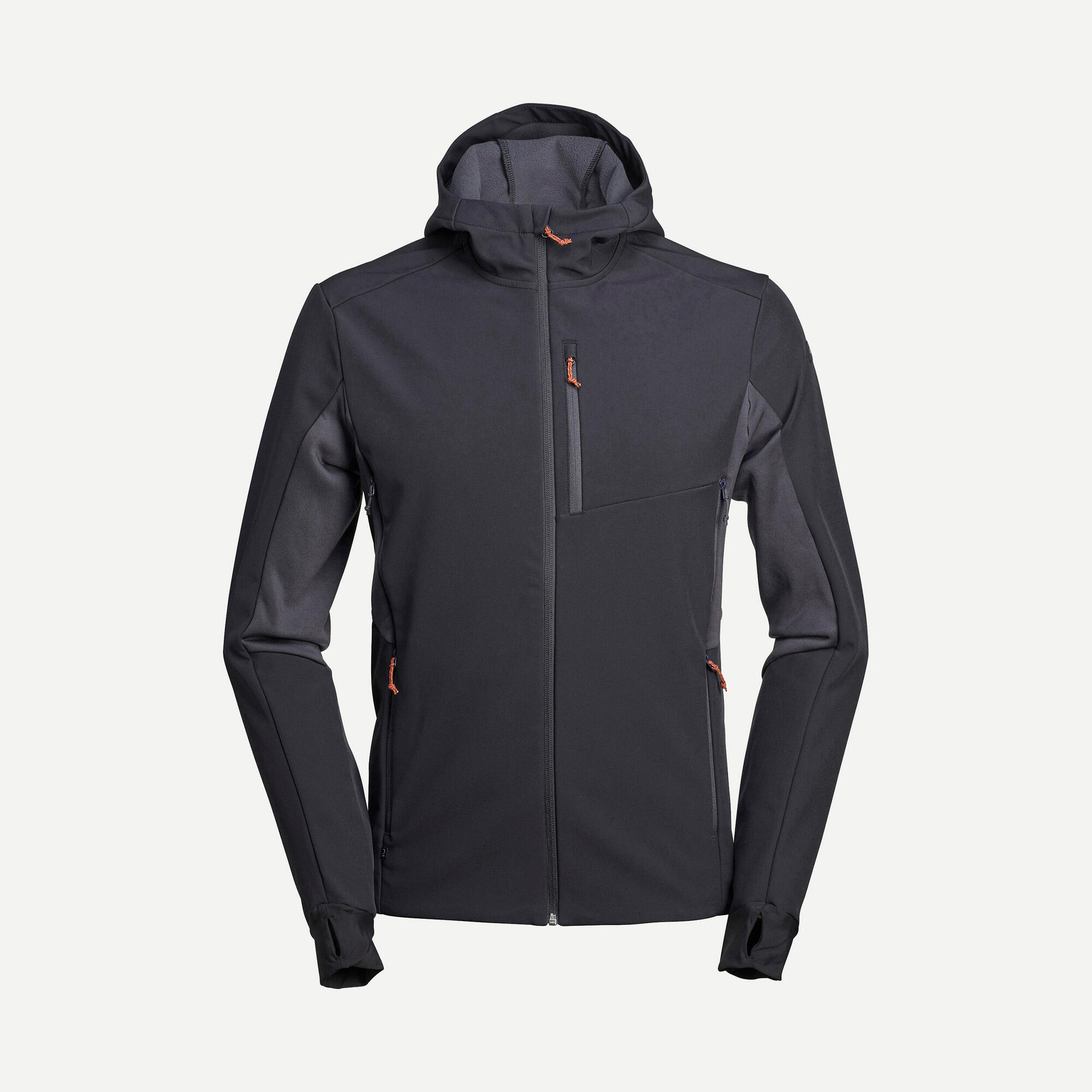 Forclaz Men's MT500 Lightweight Windbreaker Jacket - Waterproof, Breathable Outdoor Hiking & Running Jacket for Men - Perfect for Hiking, Camping, and Travel Adventures