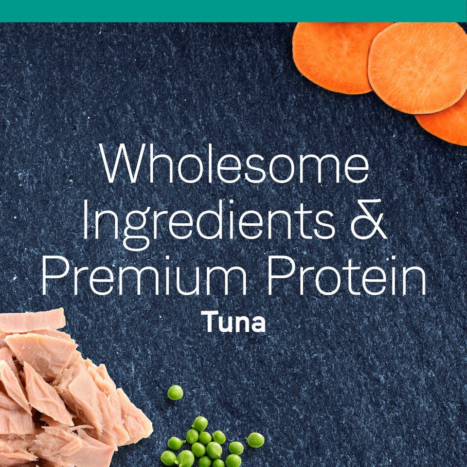 PURE Grain Free Indoor Cat Dry Food with Tuna - High Protein, Natural Ingredients for Adult Cats - Perfect for Indoor Cats with Sensitive Stomachs & Weight Management