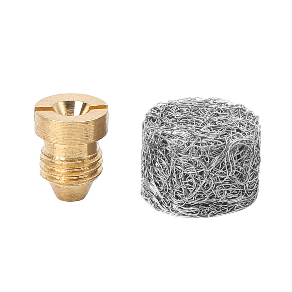 Premium Foam Cannon Nozzle Tips & Foam Maker Kit - 1.0mm Brass Orifice, Universal Thread & Mesh Filter for 3000 PSI Pressure Washers - Perfect for Car Detailing, Snow Foam Lance & Deep Cleaning Vehicles