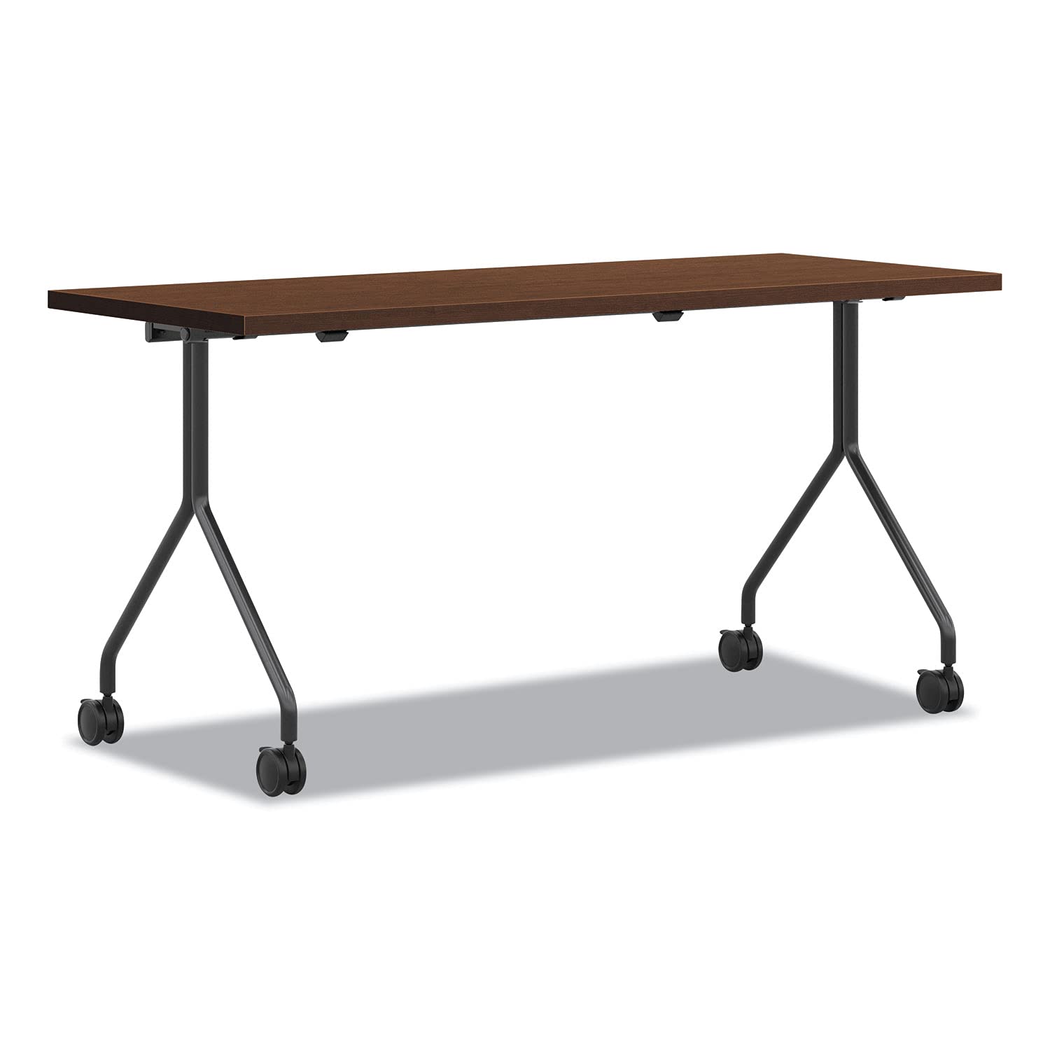 HON Multipurpose Nesting Tables Set of 2, 72 x 24 Inches, Shaker Cherry Finish - Perfect for Home Office, Living Room, or Conference Room Furniture