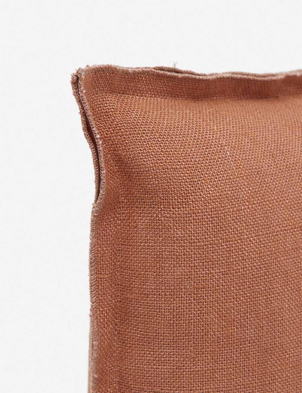 Arlo Linen Pillow - Premium 100% Natural Linen Pillow Cover for Bedroom, Sofa & Couch - Breathable & Hypoallergenic Bedding Accessories for Home Decor & Comfort