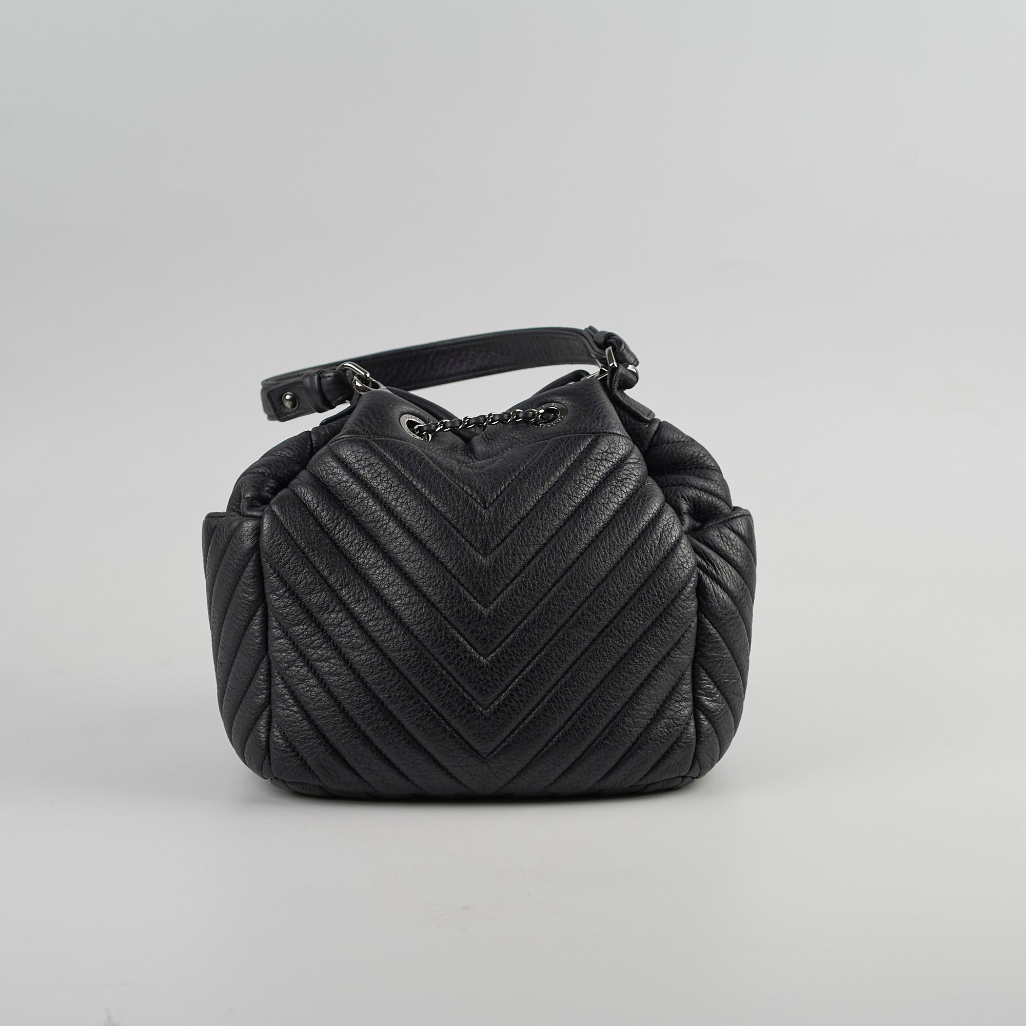 Chanel Black Bucket Bag 2023 Collection - Luxury Leather Shoulder Bag for Women | Perfect for Date Night, Office & Travel Accessories