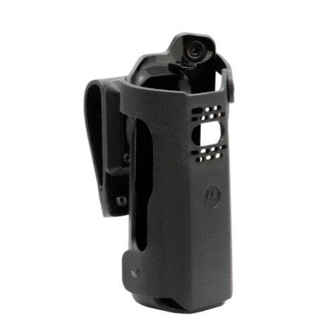 Motorola PMLN8373 APX N70 Hybrid Leather Carry Case - Durable Protective Holster for High Capacity Battery - Perfect for Police, Security & First Responders