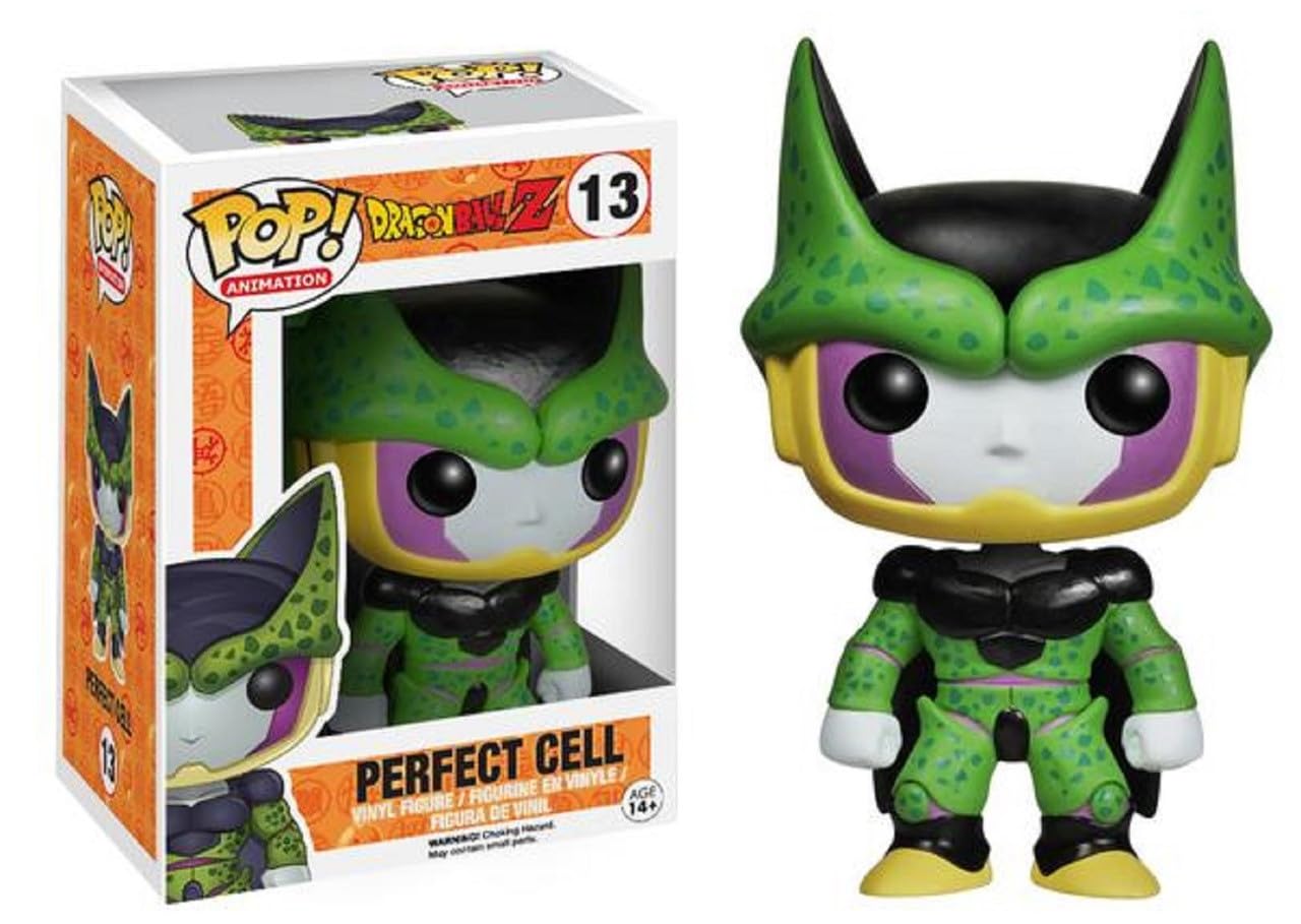 Dragon Ball Z Perfect Cell #13 Pop Vinyl Figure - Anime Collectible for Fans, Display & Gift for Home, Office, or Game Room Decor