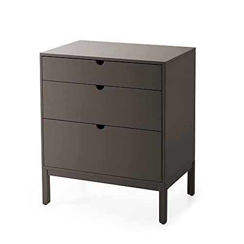 Stokke Home Dresser in Hazy Grey - Durable Nursery Storage for Clothes, Toys & Baby Essentials - Space-Saving Design - Compatible with Stokke Home Changer - Perfect for Baby Rooms & Organized Parenting