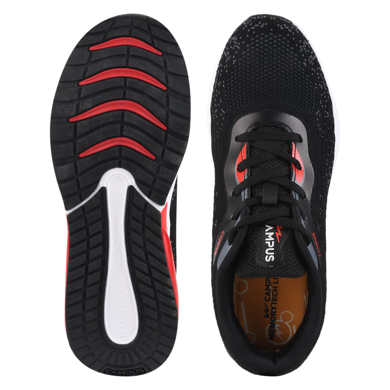 Campus STEAM Men's Athletic Running Shoes - Lightweight Breathable Lace-Up Sneakers for Jogging, Gym Workouts & Daily Walking