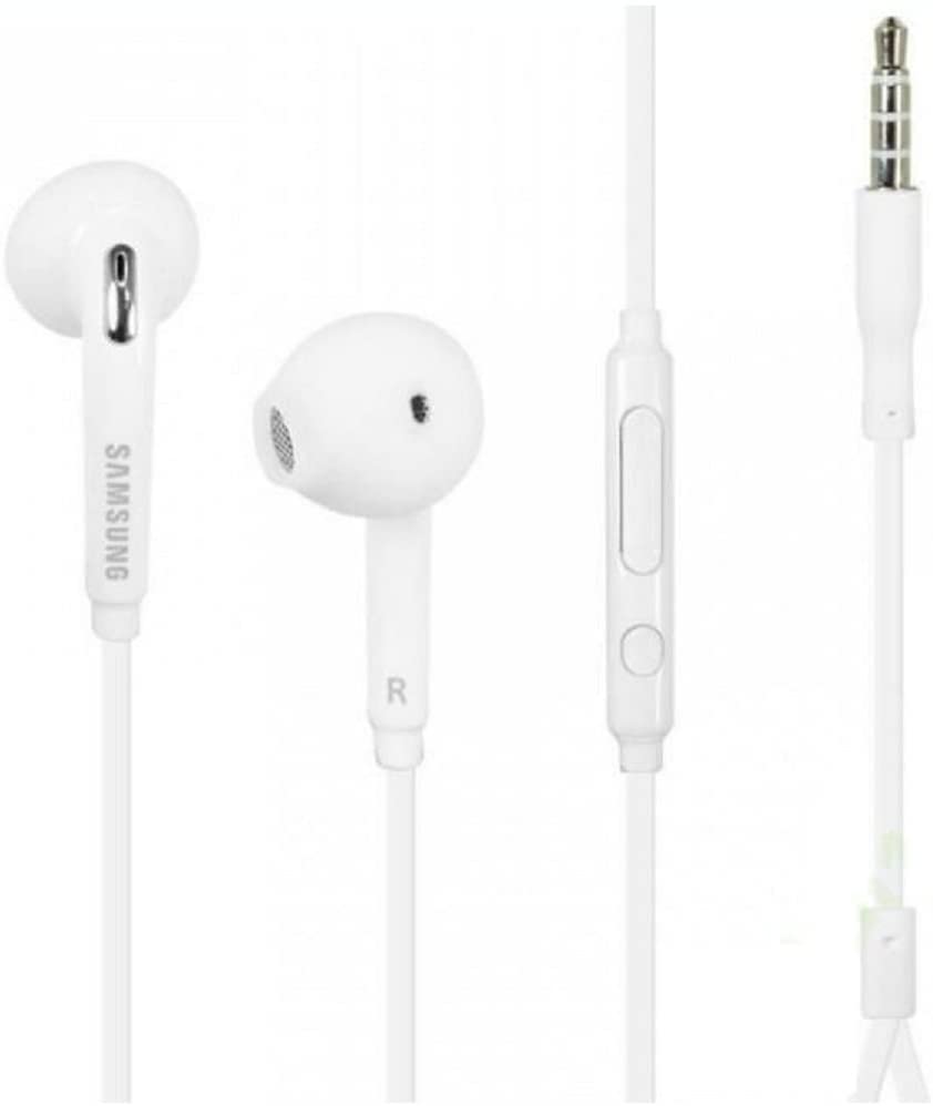 Premium Wired 3.5mm Headphones with Built-in Mic - Compatible with Samsung I909 Galaxy S & EO-EG920LW Headset (1 Pack) - Perfect for Gaming, Calls & Music Listening