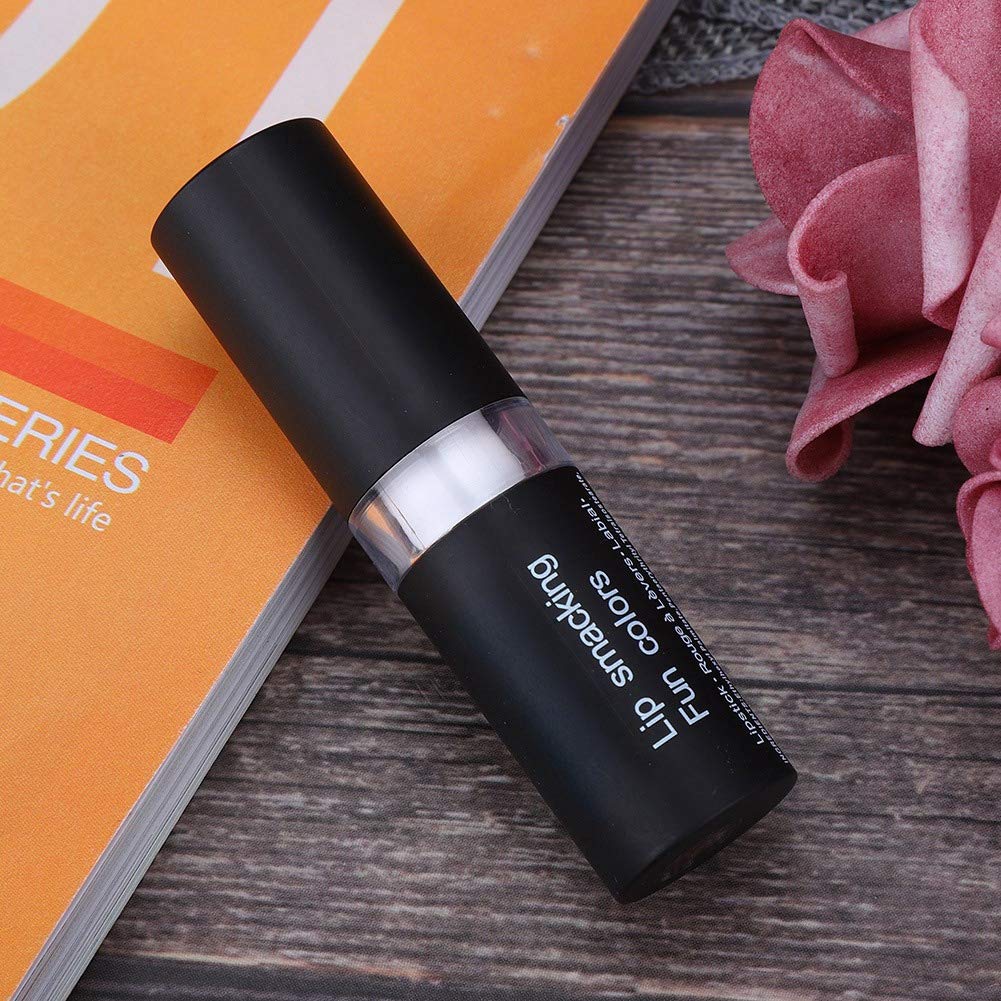 Vampire Matte Lipstick - Long Lasting White Lipstick for Halloween, Cosplay & Gothic Makeup | Waterproof Retro Lipstick for Party, Masquerade & Theatrical Performances (Shade 03# White)