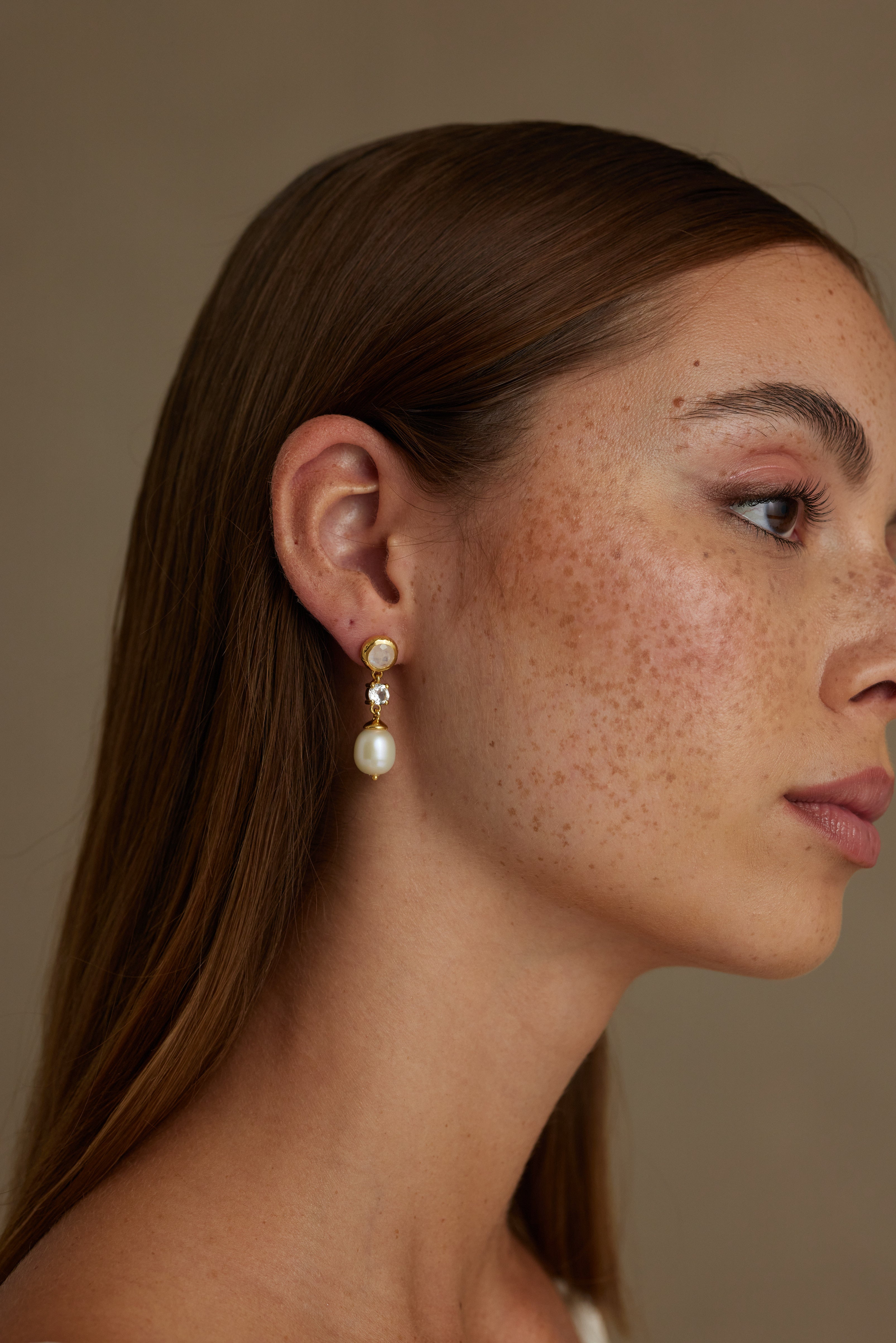 Daphne Gold Earrings for Women - 14K Solid Gold Hoop Earrings, Hypoallergenic & Tarnish-Free - Perfect for Everyday Wear, Parties & Gifts