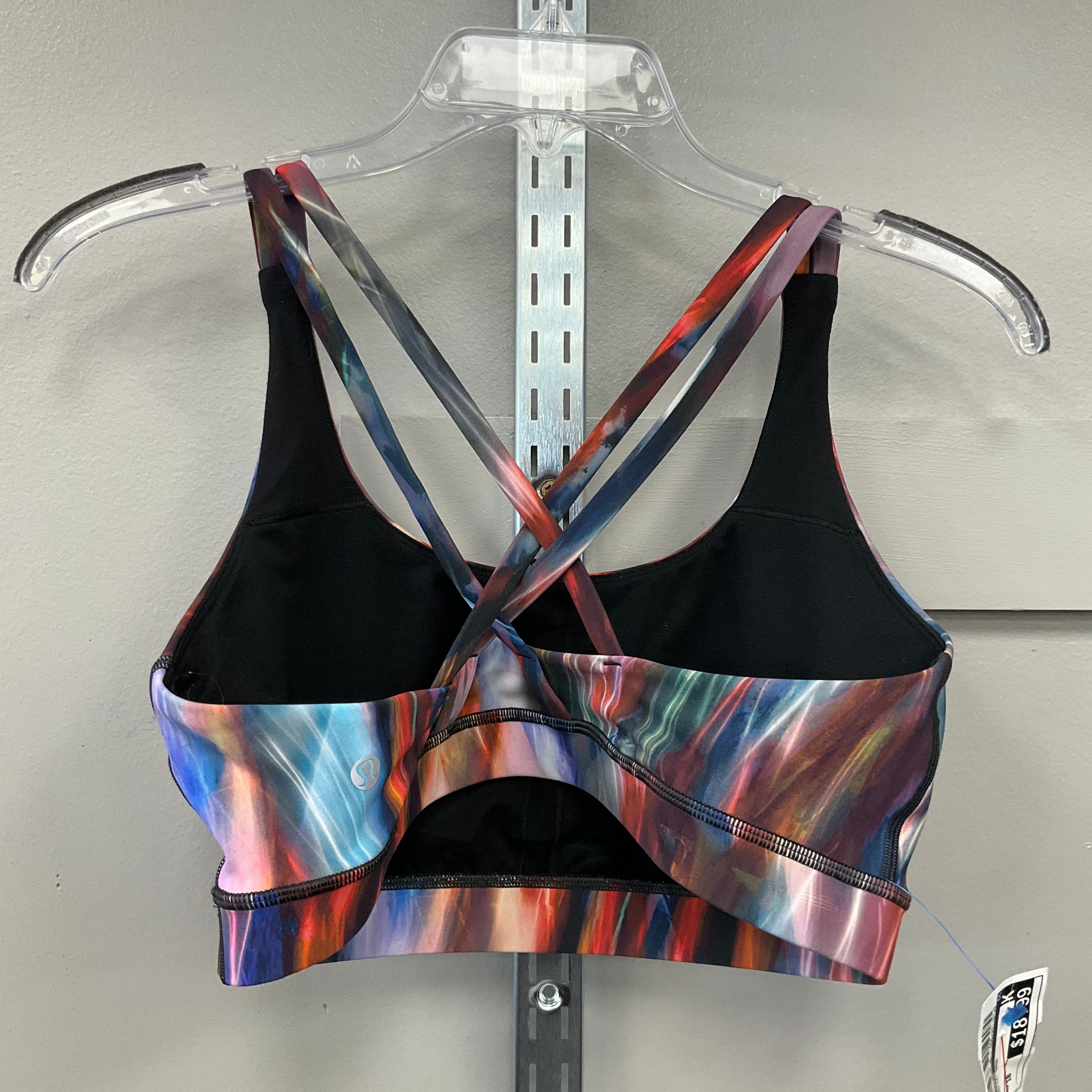 Lululemon Athletic Bra for Women - Size 10, Multi-Color, High Support, Comfortable Workout Top for Running, Yoga & Gym