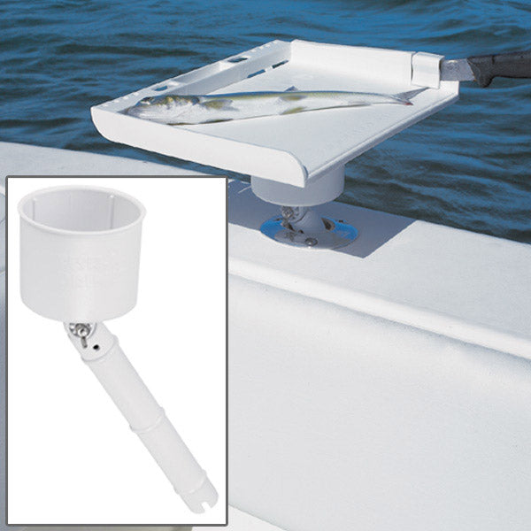 Fish N Drinks Drink Holder - Secure Cup Holder for Boating, Fishing & Outdoor Activities - Keep Your Beverage Safe on the Water