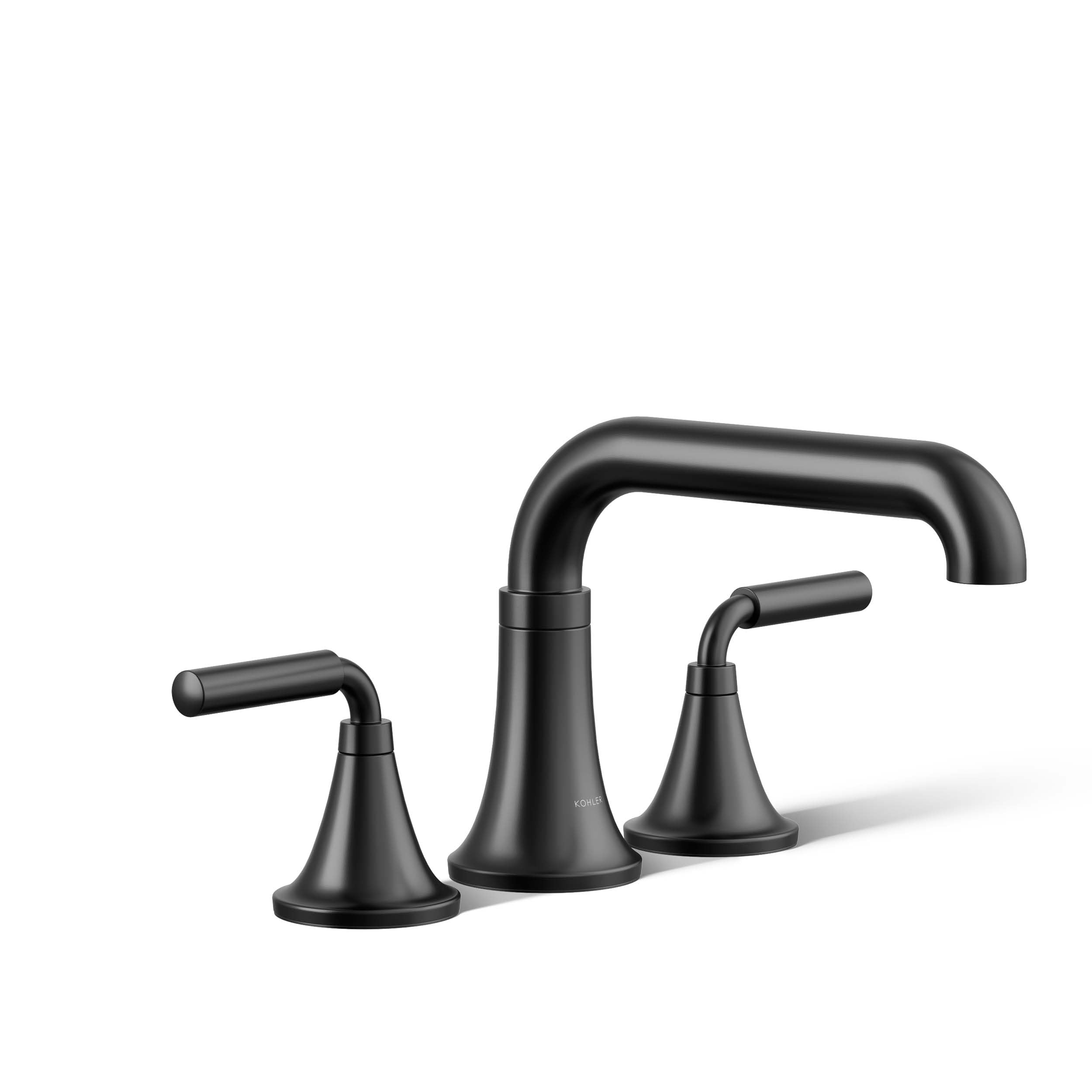 KOHLER TONE® Deck Mount Bathroom Faucet - Modern Single Hole Bath Sink Faucet for Bathroom Vanity, Perfect for Home Renovation & Spa Style Decor