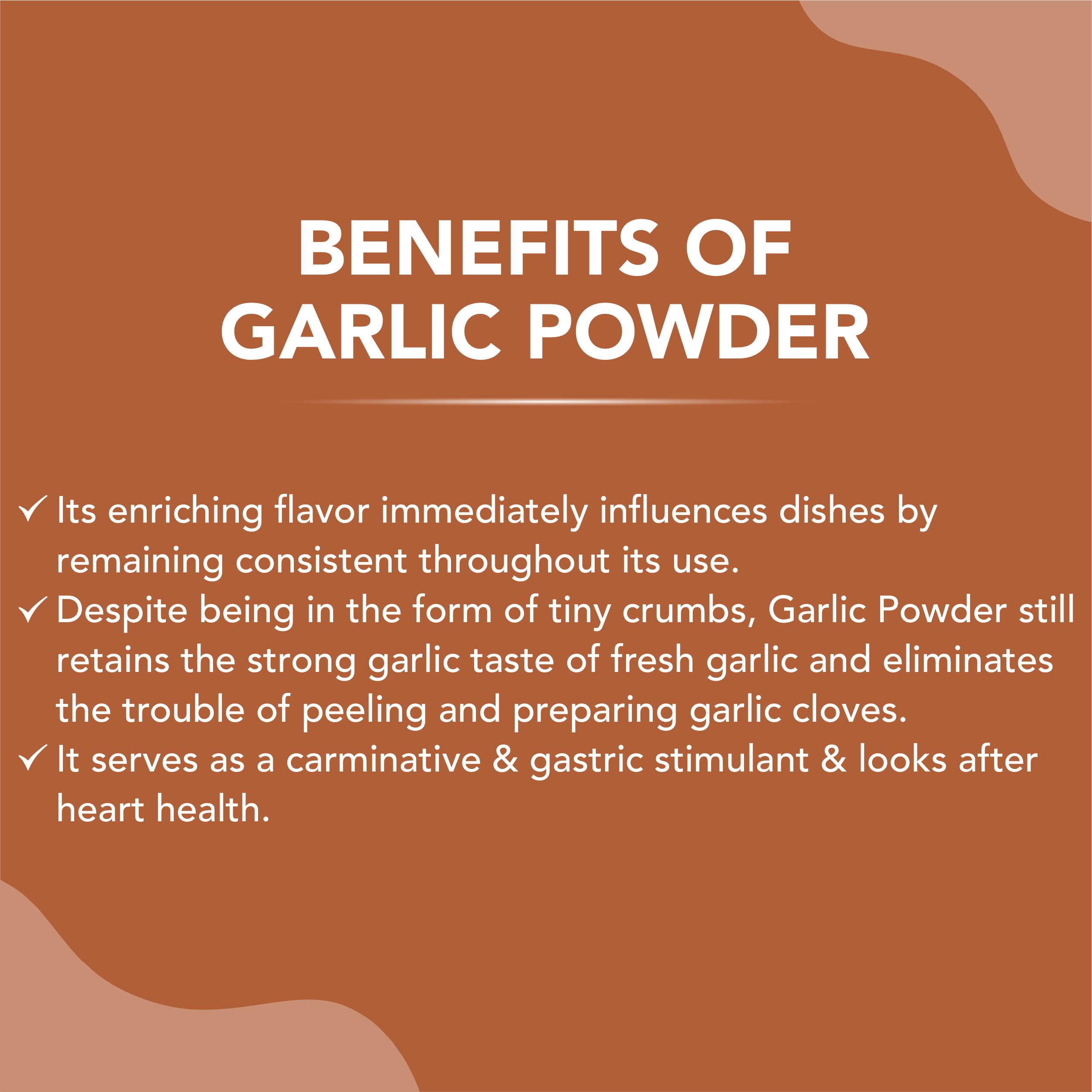 Premium KOR Garlic Powder - 800g (Pack of 1) | All Natural, Free Flowing Instant Garlic Flavor | Perfect for Indian Cooking, Baking & Masala Recipes | Great for Curry, Pasta, Pizza & Seasoning
