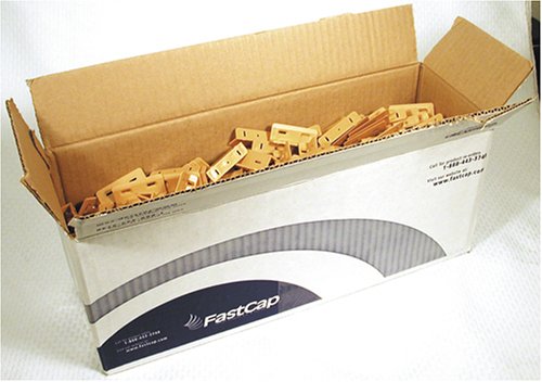 FastCap White Polycarbonate Kolbe Korner - 500 Pack | Durable Corner Protectors for Shipping, Packaging & Furniture Protection | Bulk Quantity for Commercial Use